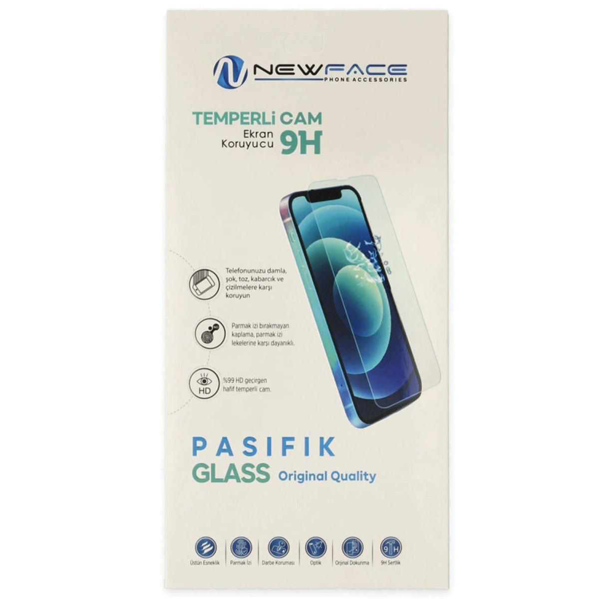 Newface Apple iPhone 16 Pasifik Cam Ekran Koruyucu — görsel 11