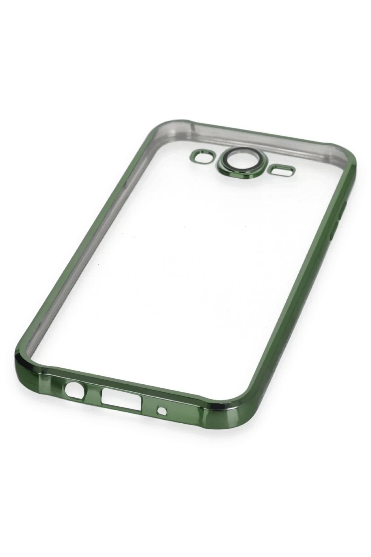 Newface Samsung Galaxy J7 Kılıf Razer Lensli Silikon - Yeşil — görsel 3