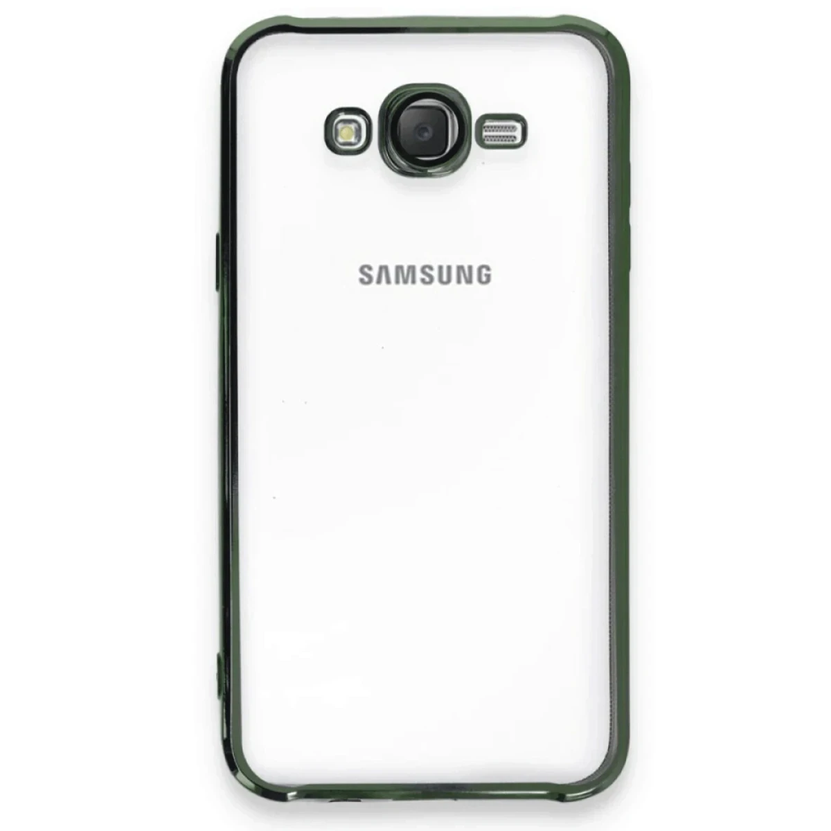 Newface Samsung Galaxy J7 Kılıf Razer Lensli Silikon - Yeşil — görsel 5