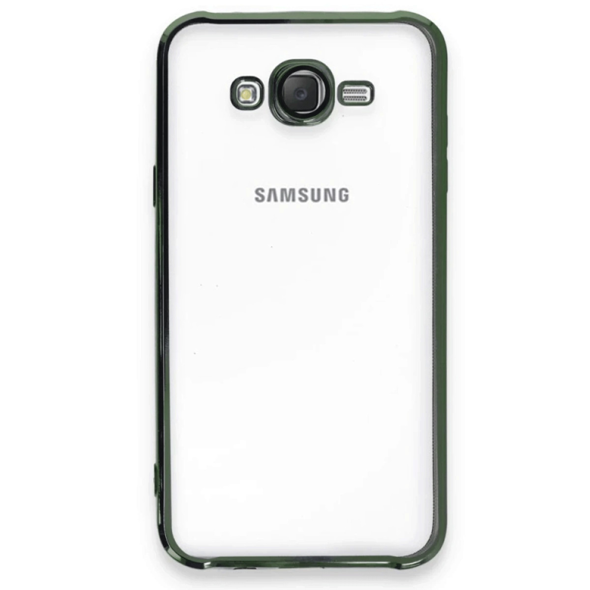 Newface Samsung Galaxy J7 Kılıf Razer Lensli Silikon - Yeşil — görsel 8