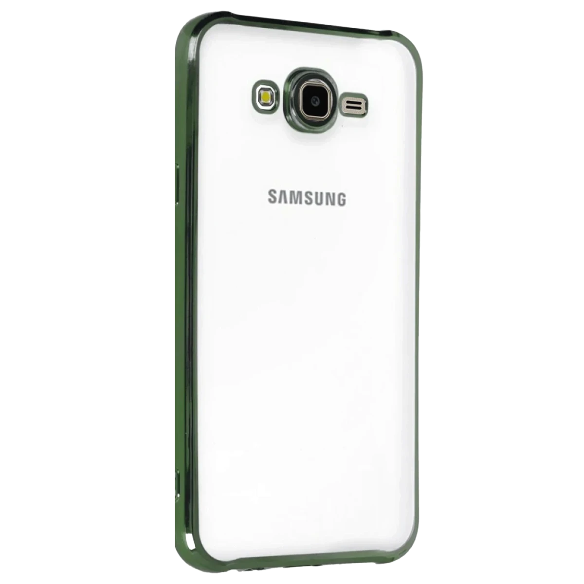 Newface Samsung Galaxy J7 Kılıf Razer Lensli Silikon - Yeşil — görsel 4