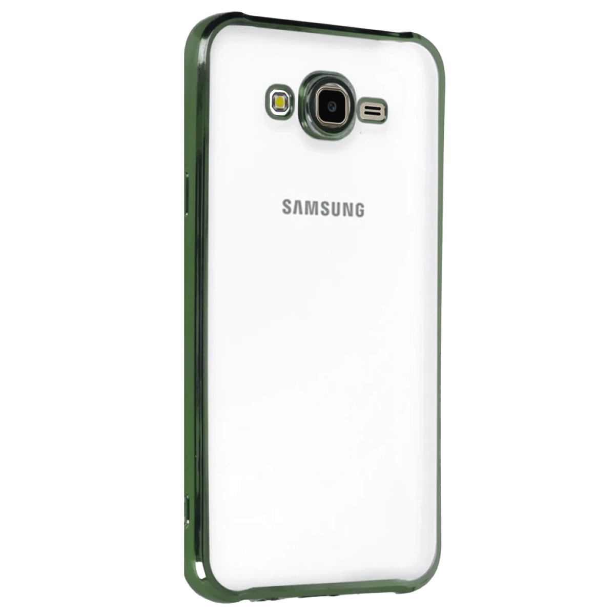 Newface Samsung Galaxy J7 Kılıf Razer Lensli Silikon - Yeşil — görsel 7