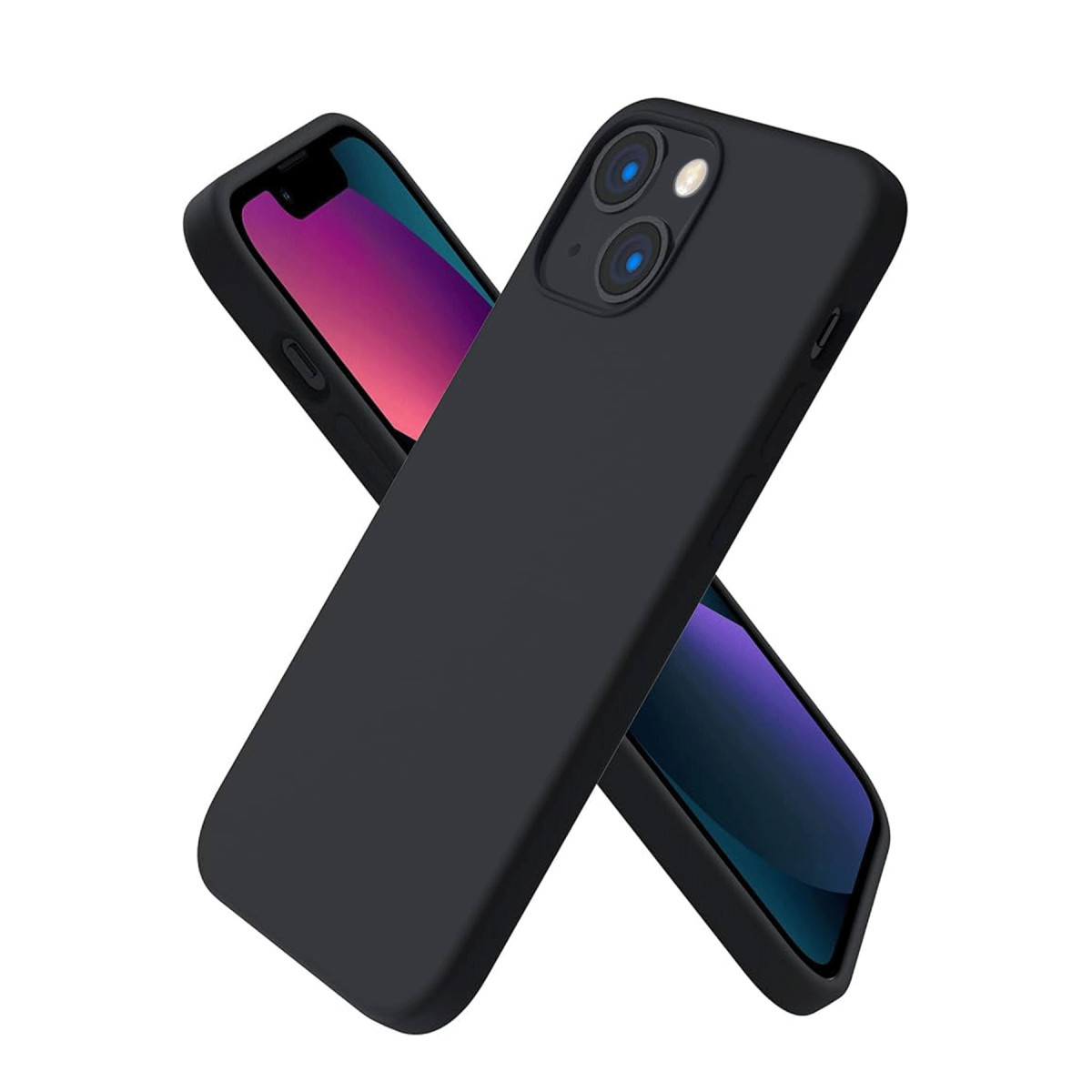 Newface Apple iPhone 13 Mini Kılıf First Silikon - Siyah — görsel 3