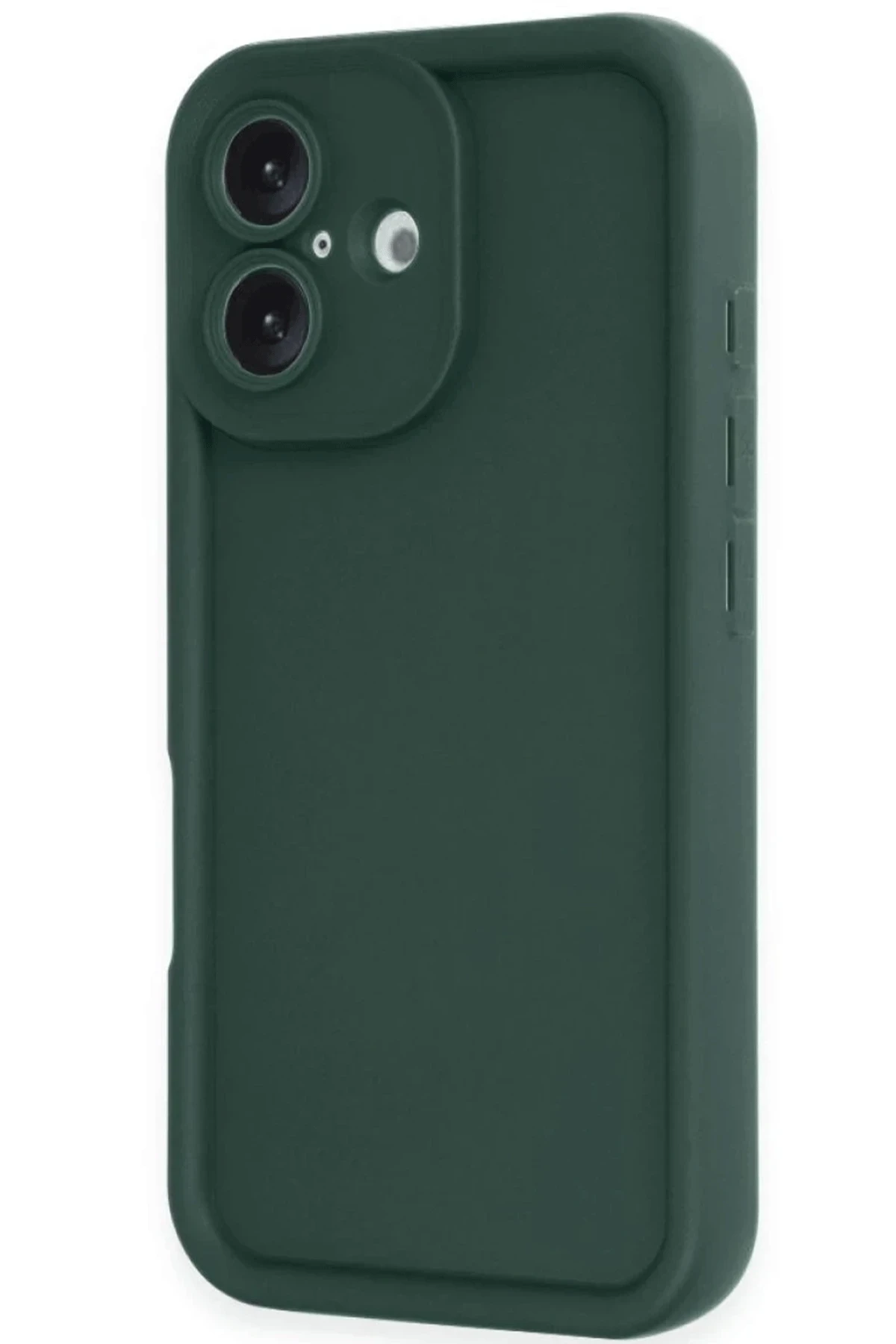 Newface iPhone 16 Kılıf Viera Silikon - Koyu Yeşil
