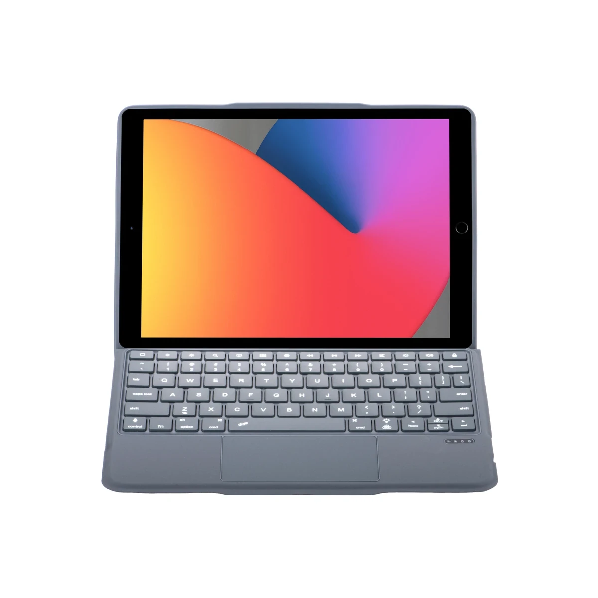 Newface Apple T5506D iPad 10.2 (9.Nesil) Kılıf Palermo Ledli Klavyeli Standlı Tablet Kılıfı - Siyah — görsel 6