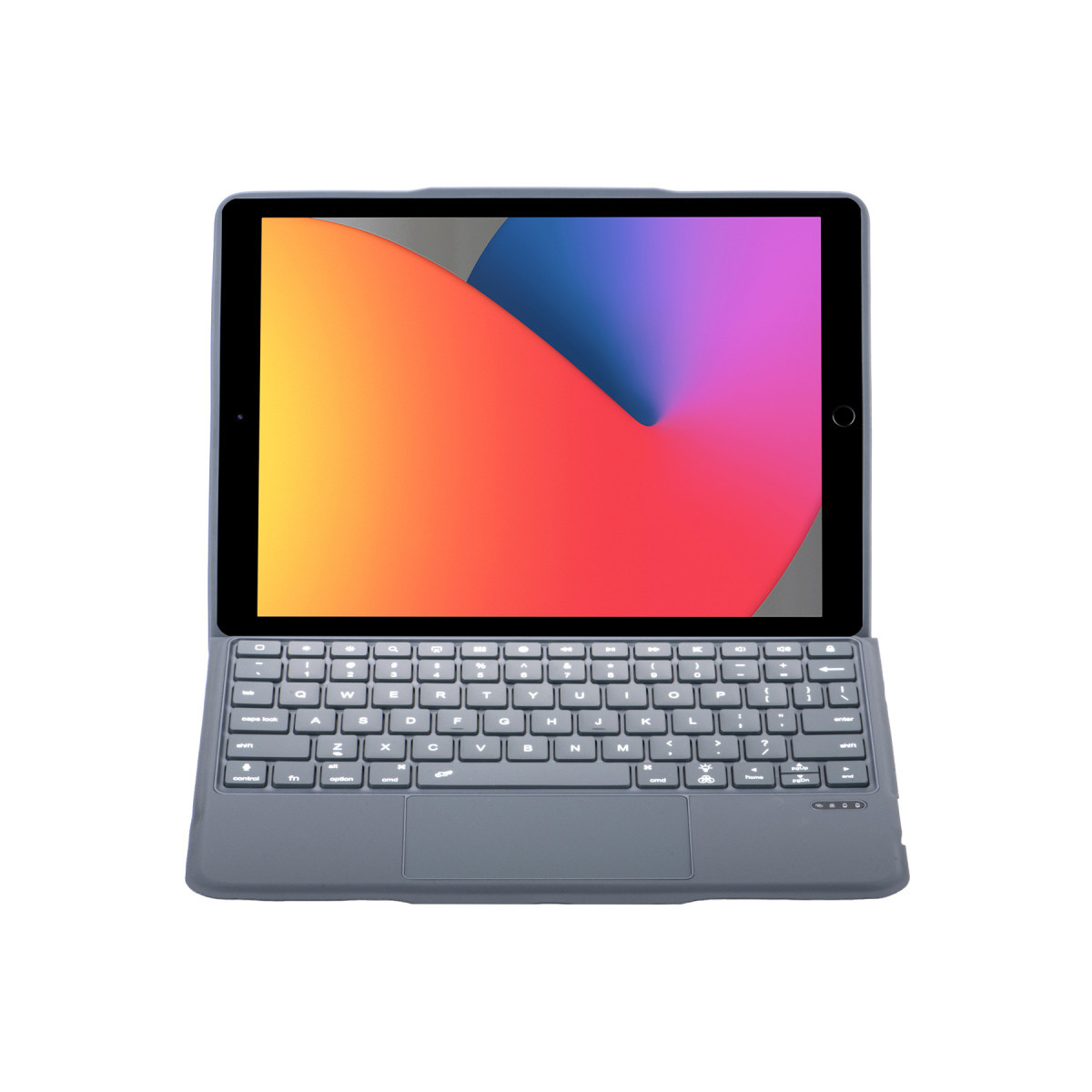 Newface Apple T5506D iPad 10.2 (9.Nesil) Kılıf Palermo Ledli Klavyeli Standlı Tablet Kılıfı - Siyah — görsel 11
