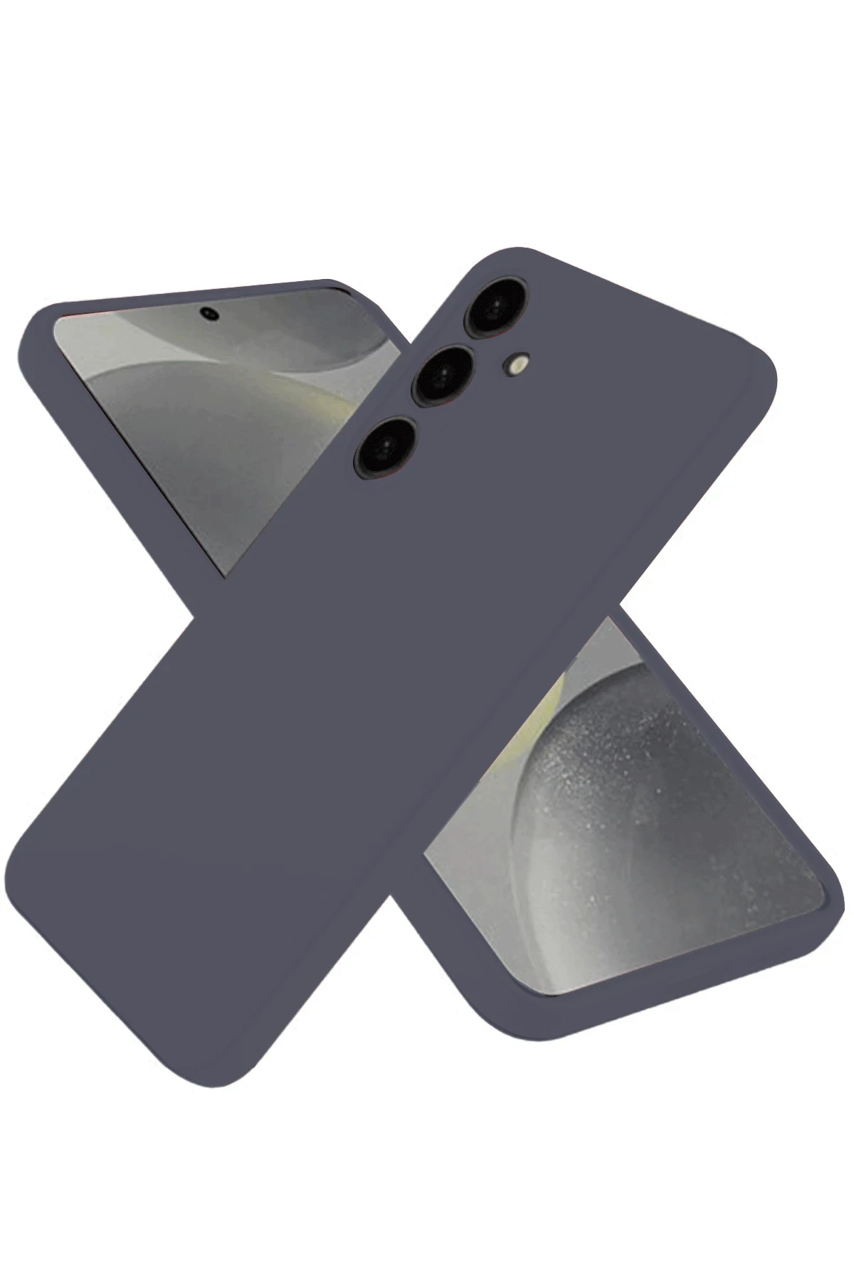 Newface Samsung Galaxy A56 Kılıf First Silikon - Gri