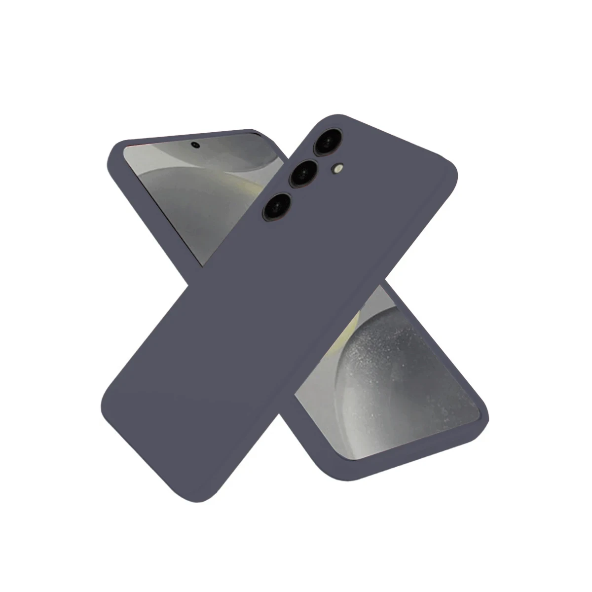 Newface Samsung Galaxy A56 Kılıf First Silikon - Gri