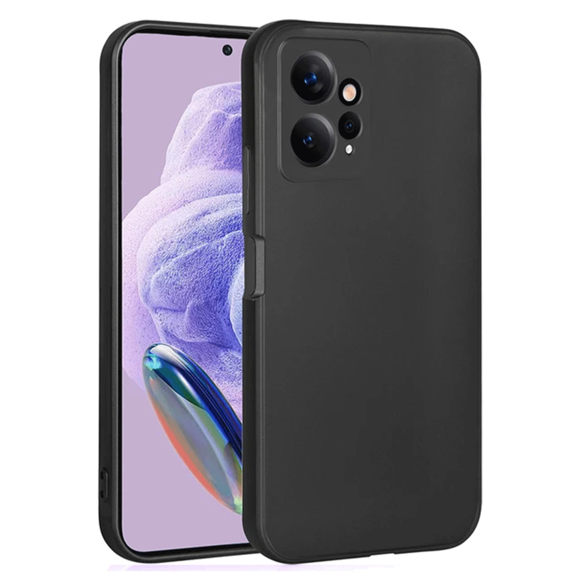 Newface Xiaomi Redmi Note 12 4G Kılıf First Silikon - Siyah — görsel 3