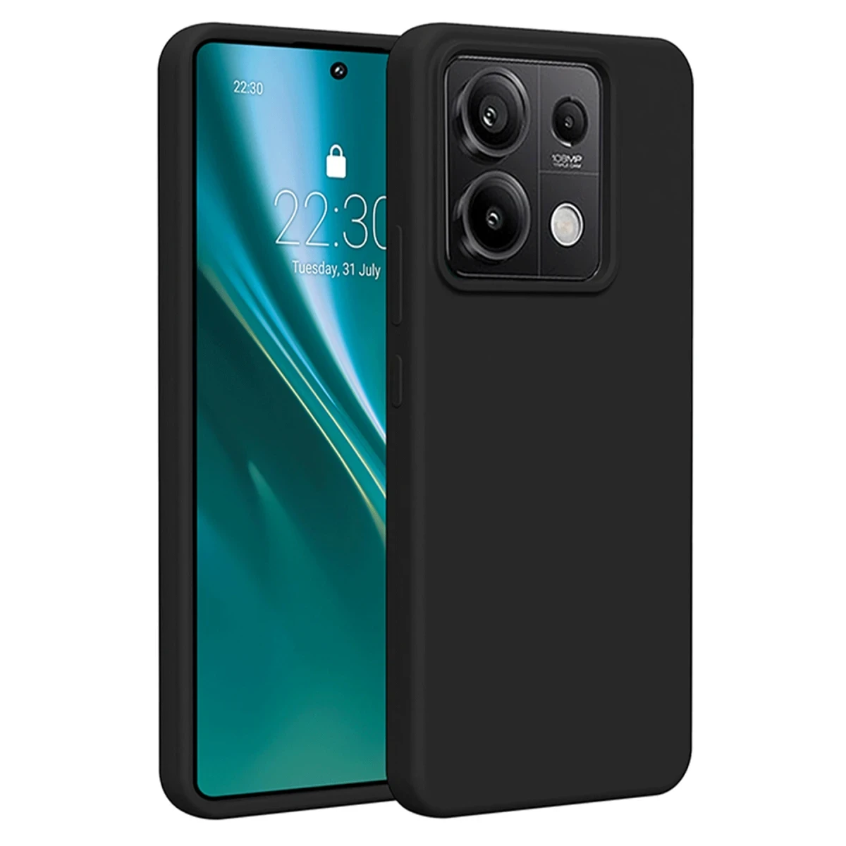 Newface Xiaomi Redmi Note 13 Pro 4G Kılıf First Silikon - Siyah — görsel 2