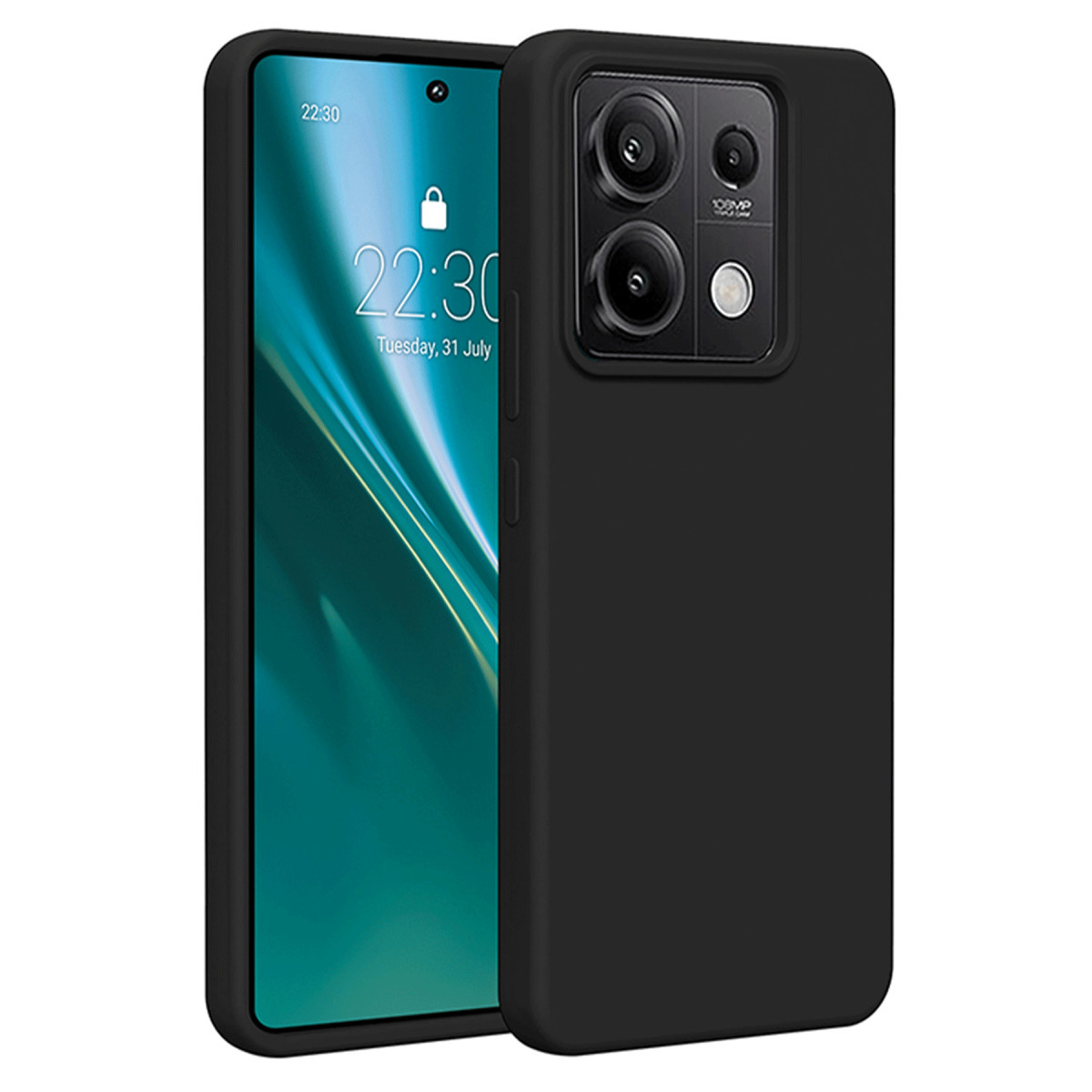 Newface Xiaomi Redmi Note 13 Pro 4G Kılıf First Silikon - Siyah — görsel 3