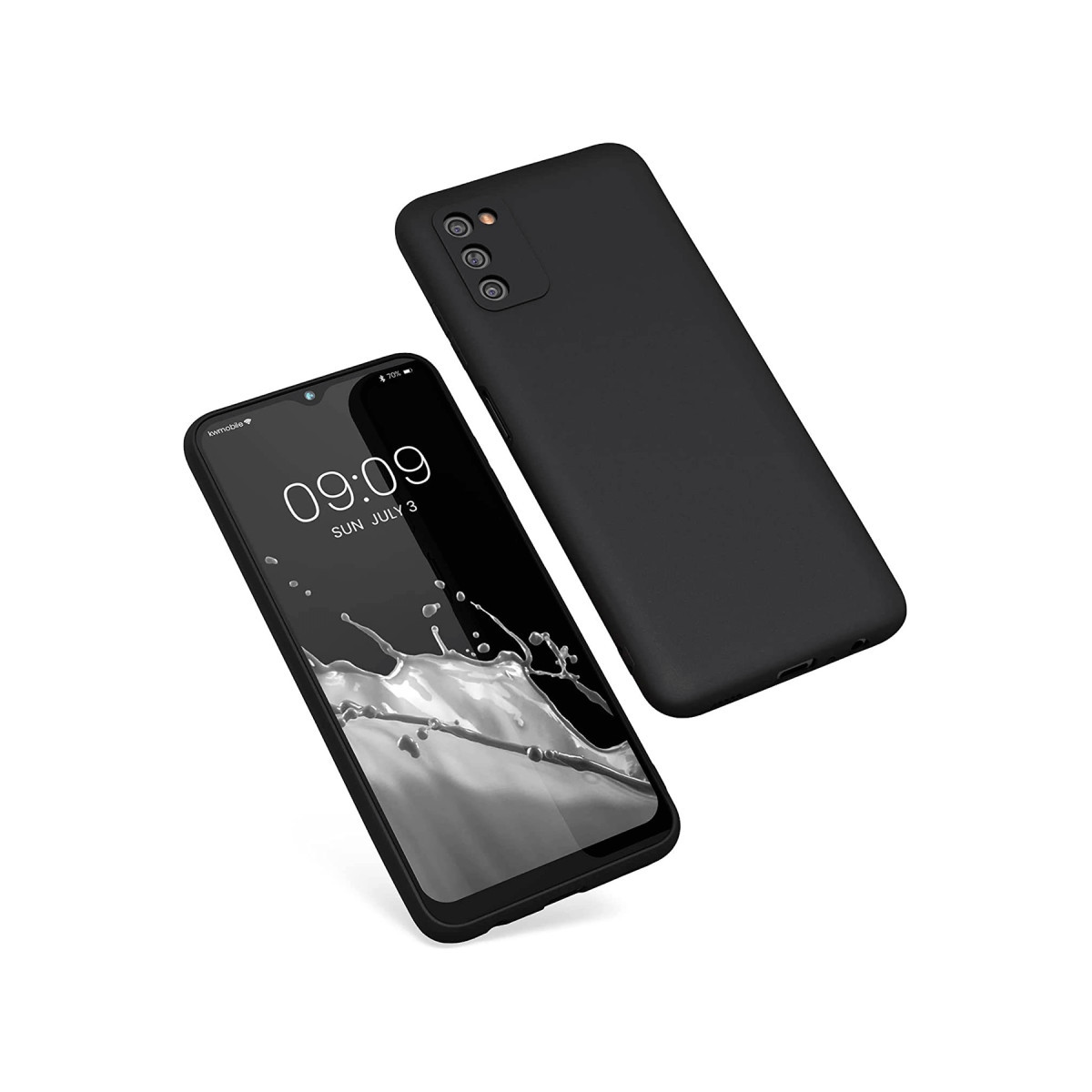 Newface Samsung Galaxy A03S Kılıf First Silikon - Siyah — görsel 6