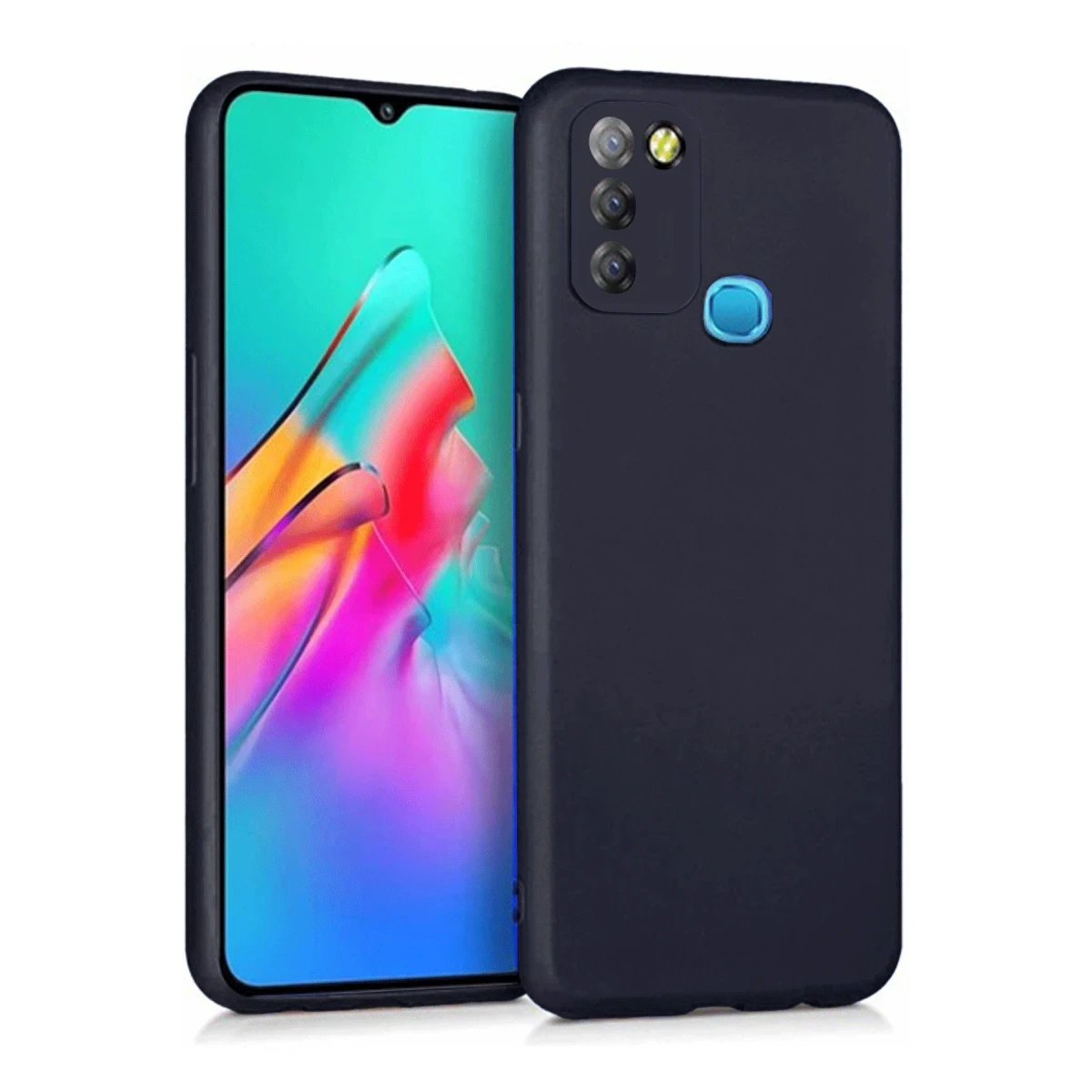 Newface İnfinix Smart 5 Kılıf First Silikon - Siyah — görsel 2