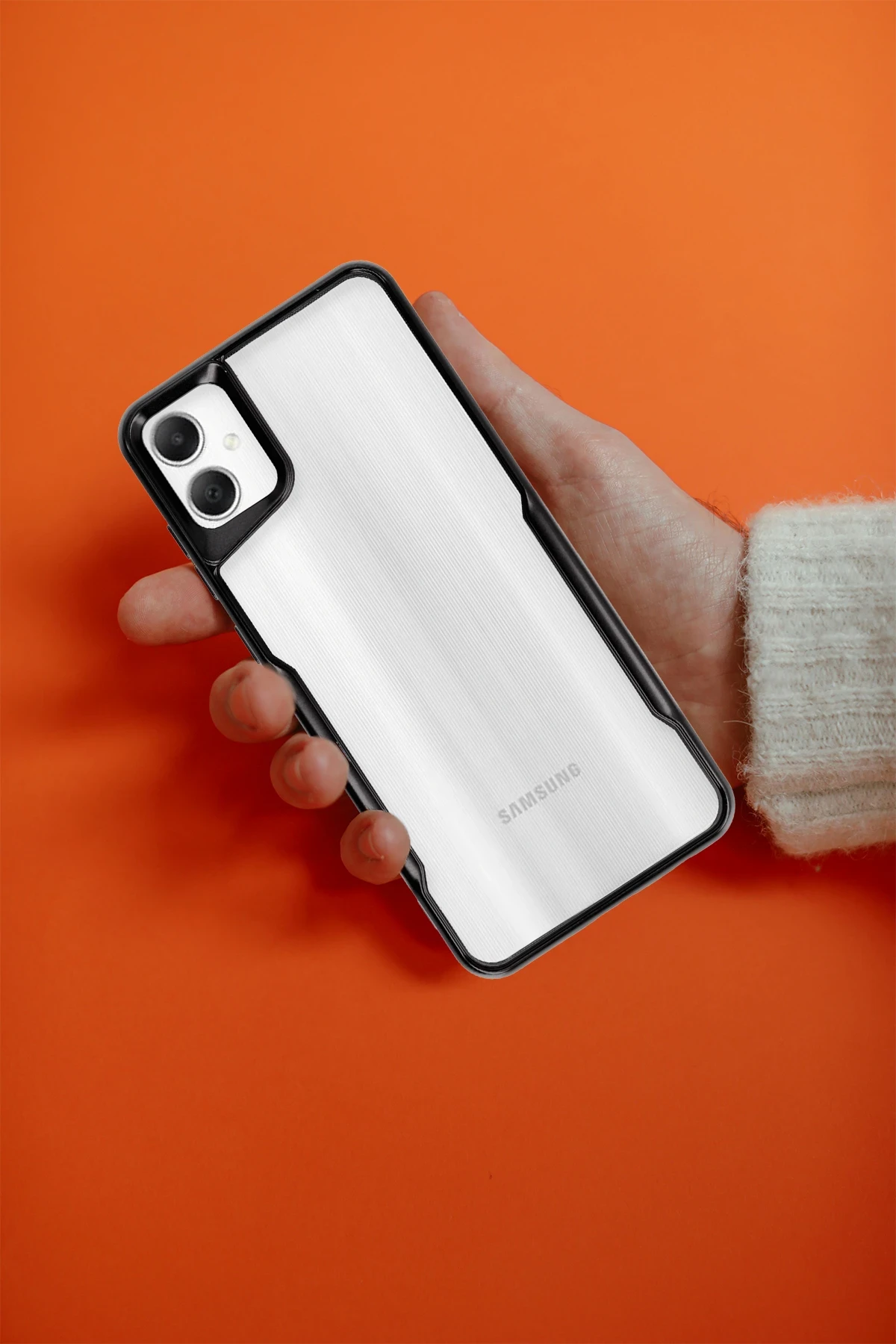 Newface Samsung Galaxy A06 Kılıf Boyi Silikon Kapak - Siyah