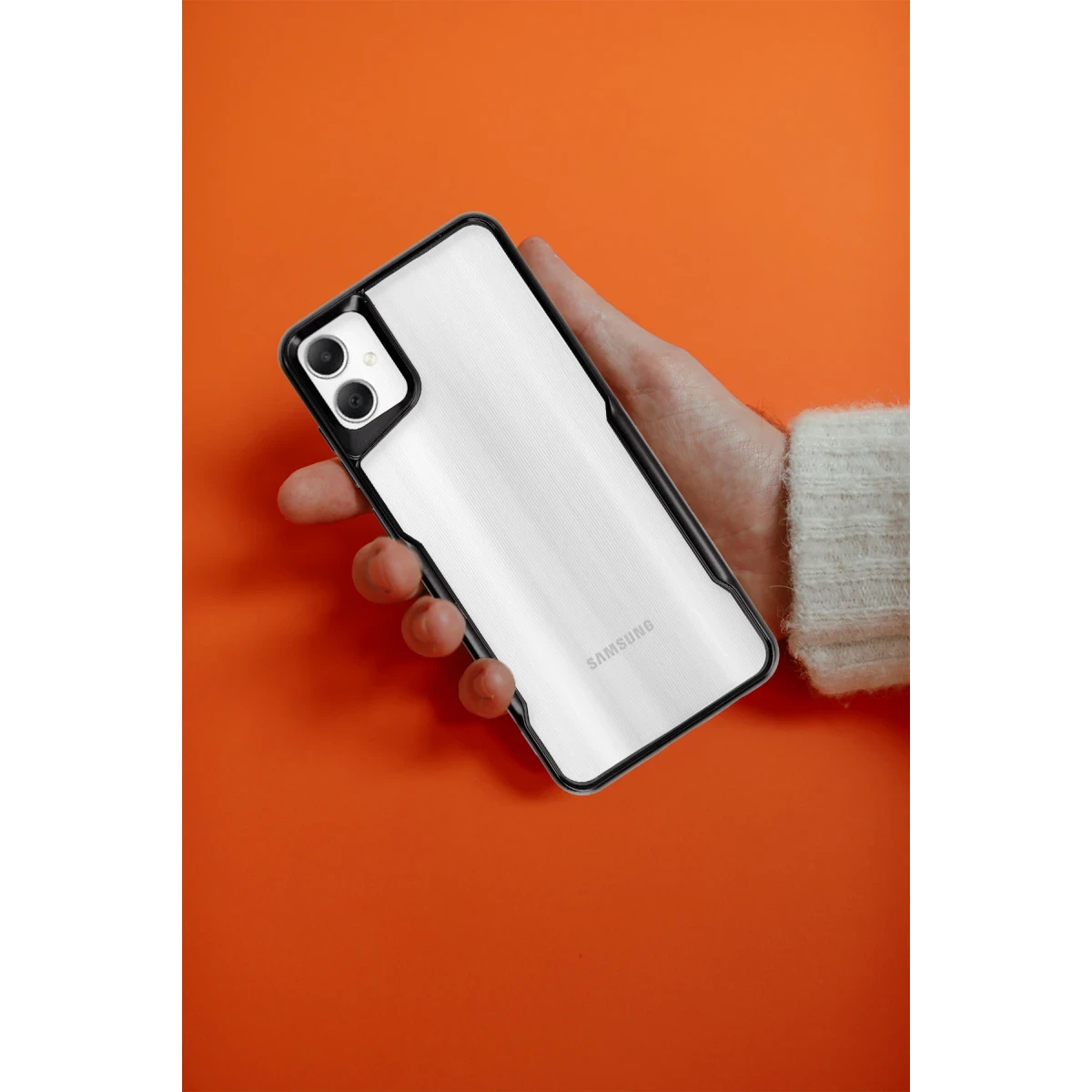 Newface Samsung Galaxy A06 Kılıf Boyi Silikon Kapak - Siyah — görsel 4