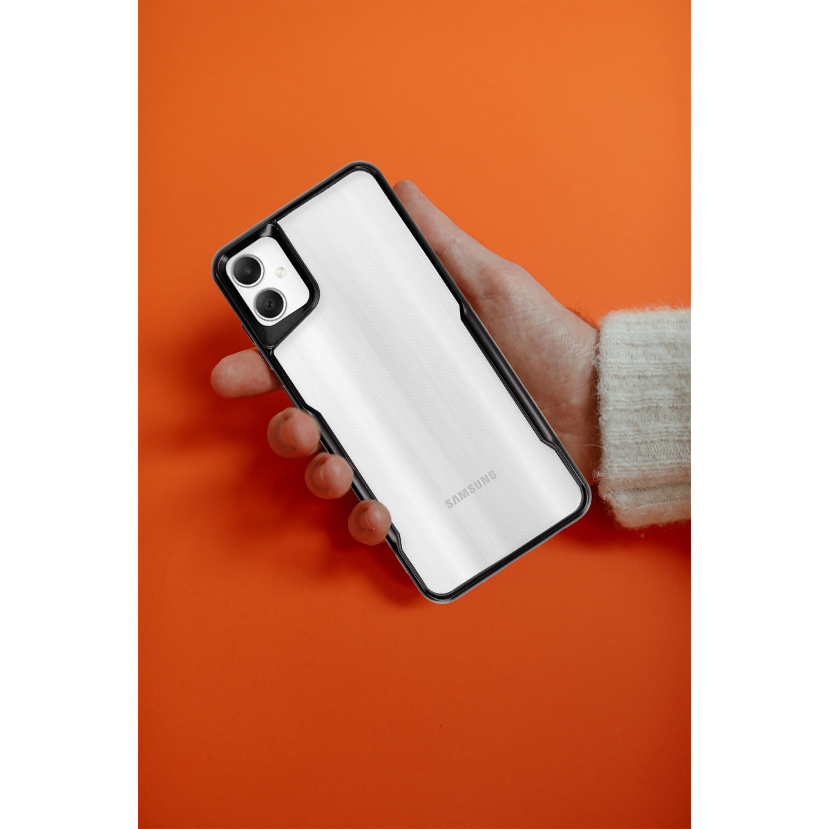 Newface Samsung Galaxy A06 Kılıf Boyi Silikon Kapak - Siyah — görsel 6