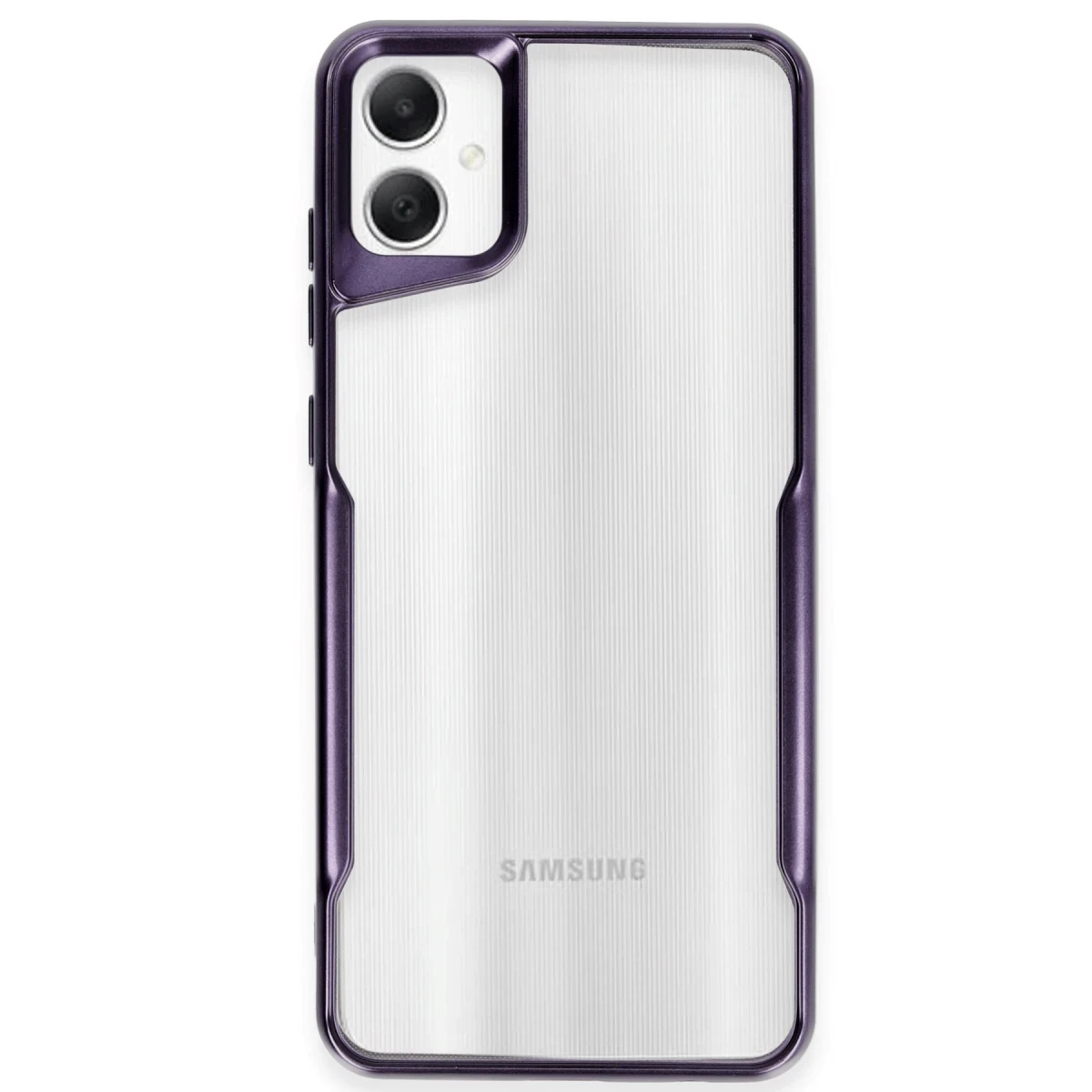 Newface Samsung Galaxy A06 Kılıf Boyi Silikon Kapak - Derin Mor