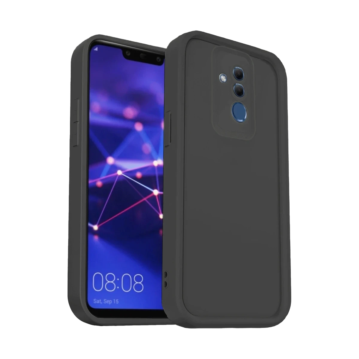 Newface Huawei Mate 20 Lite Kılıf Viera Silikon - Siyah — görsel 2