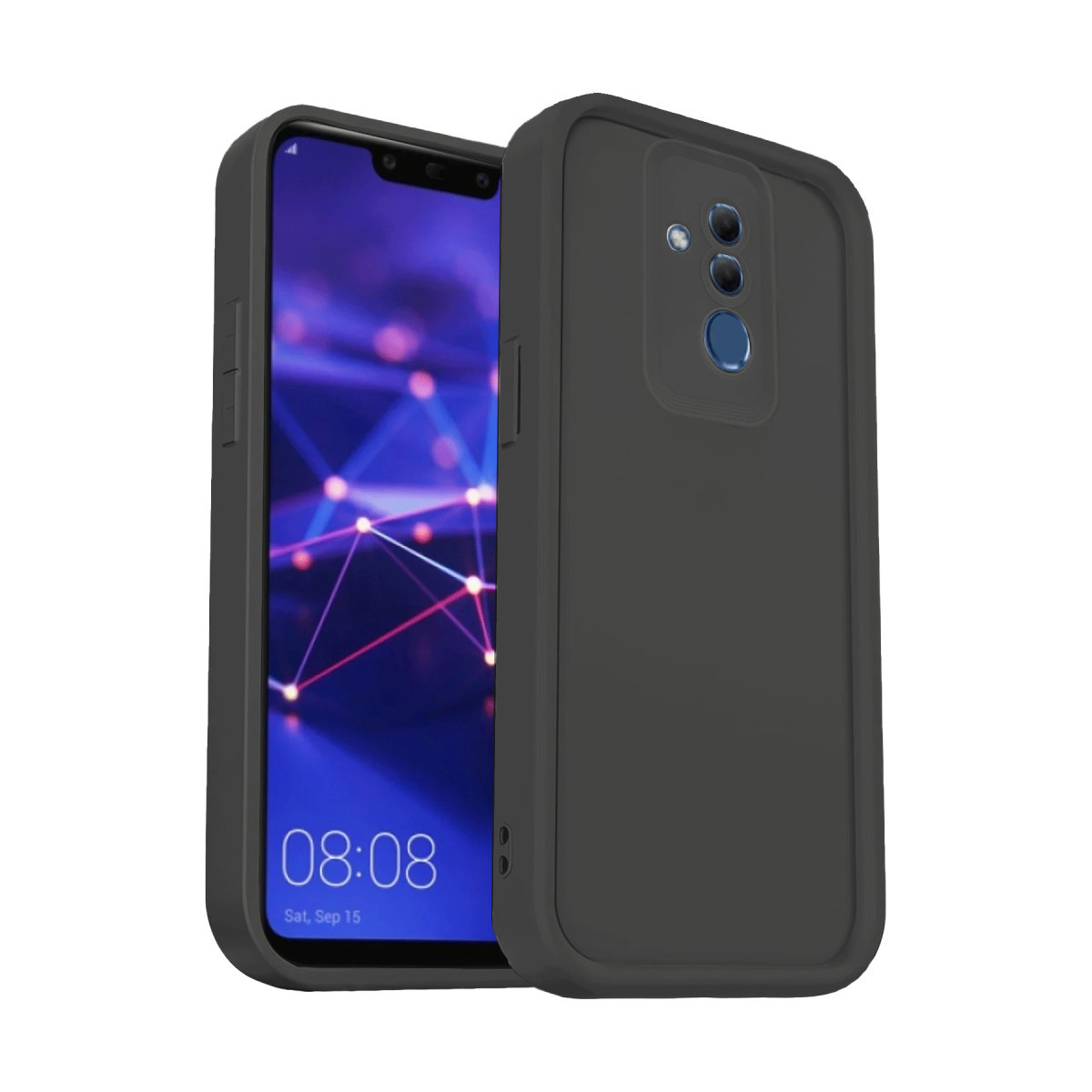 Newface Huawei Mate 20 Lite Kılıf Viera Silikon - Siyah — görsel 3