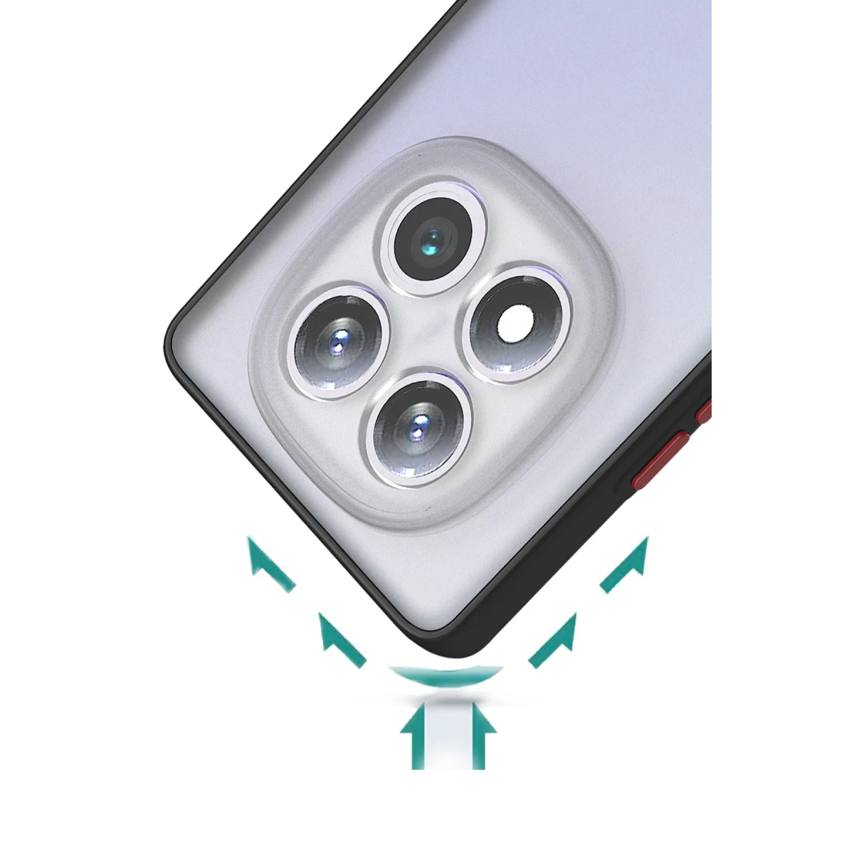 Newface Xiaomi Redmi Note 14 Pro 4G Kılıf Montreal Silikon Kapak - Siyah — görsel 5