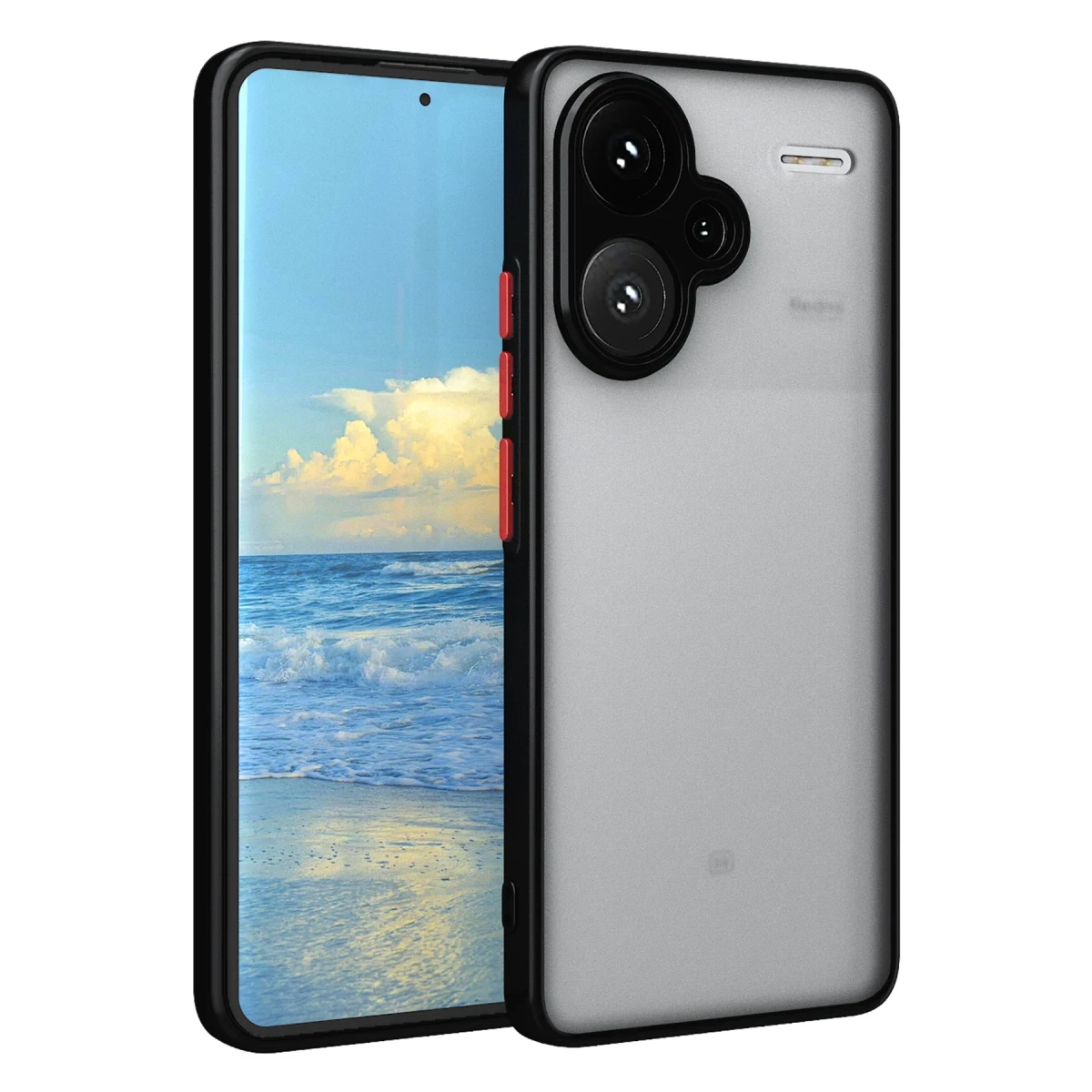 Newface Xiaomi Redmi Note 13 Pro Plus Kılıf Montreal Silikon Kapak - Siyah — görsel 5