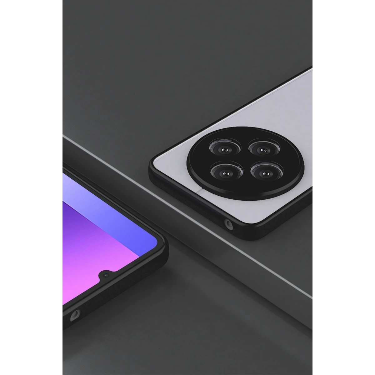 Newface Xiaomi Redmi 14C Kılıf Montreal Silikon Kapak - Siyah — görsel 8