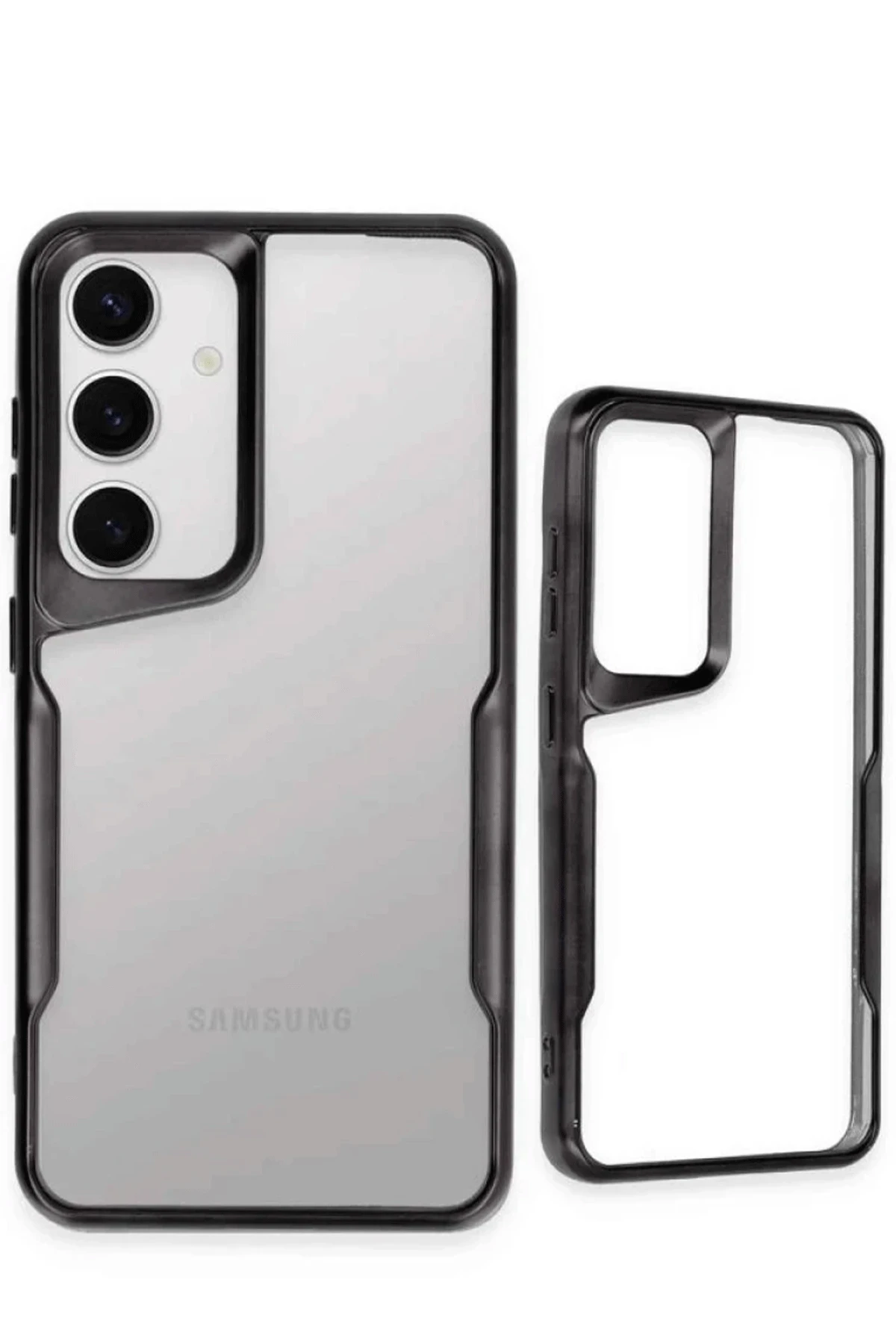 Newface Samsung Galaxy A56 Kılıf Boyi Silikon Kapak - Siyah — görsel 3