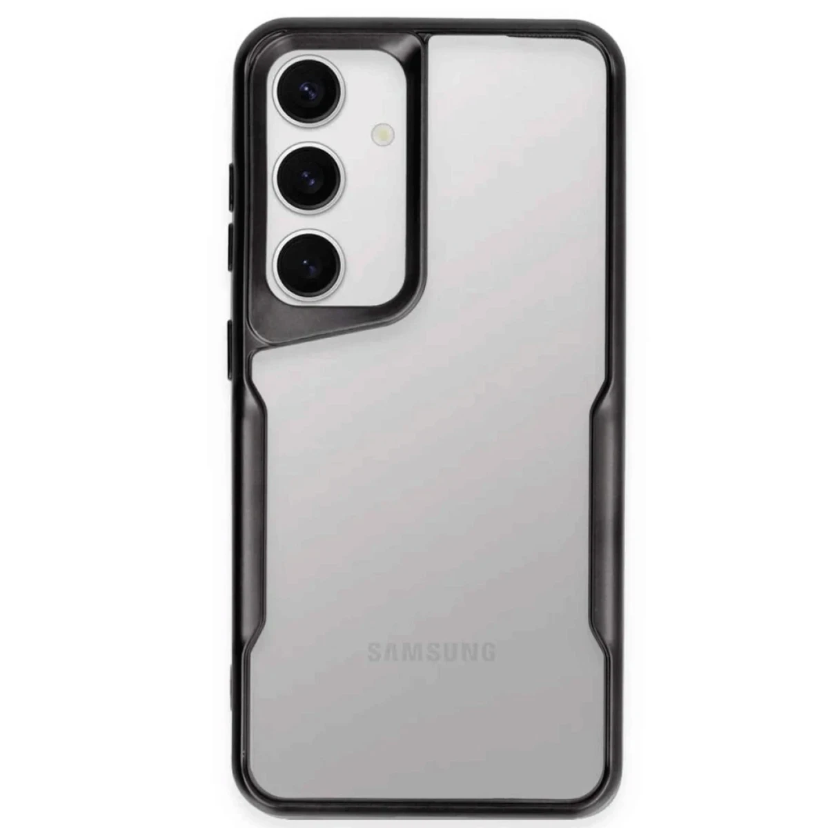 Newface Samsung Galaxy S25 Kılıf Boyi Silikon Kapak - Siyah — görsel 4