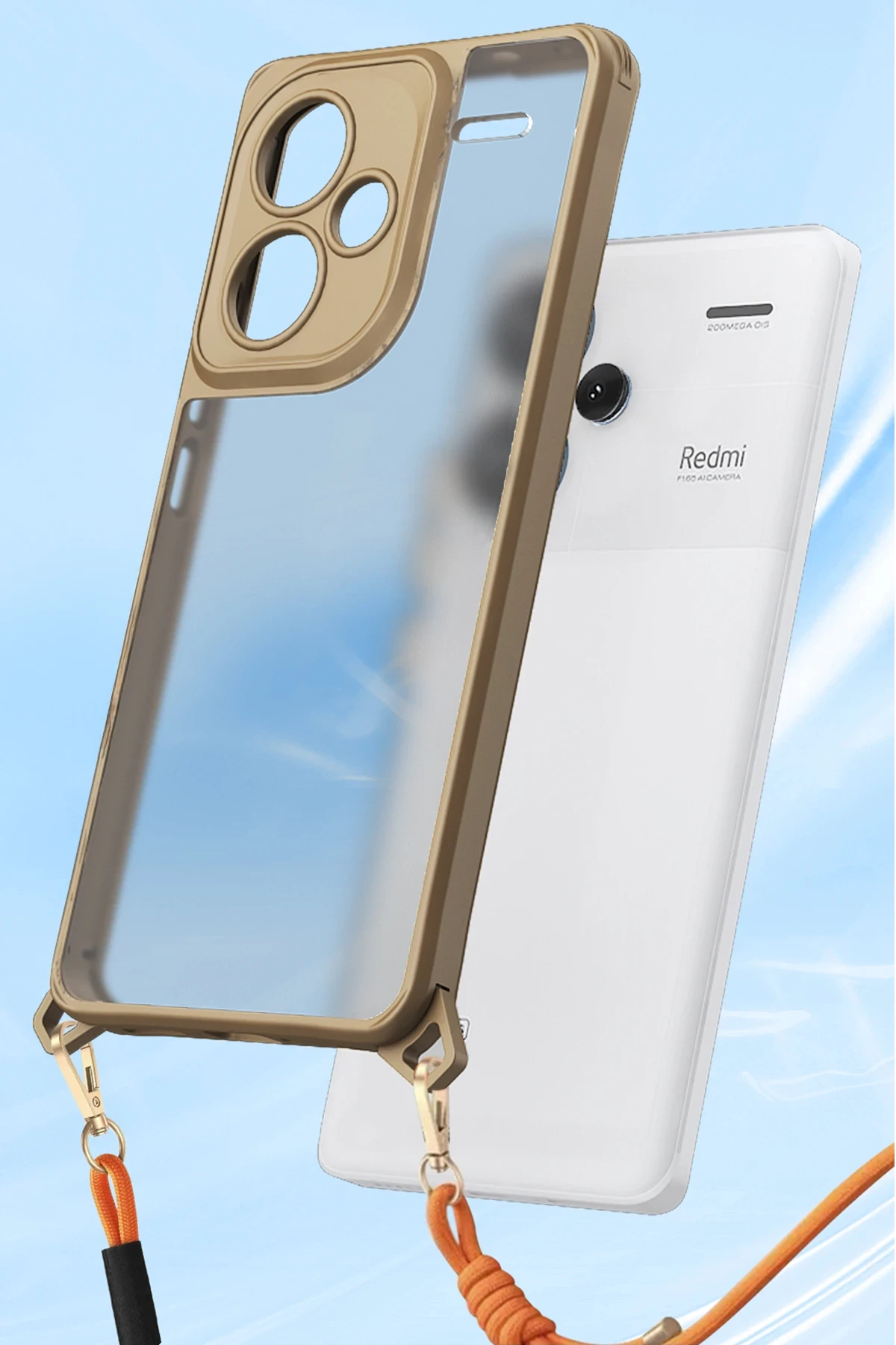 Newface Xiaomi Redmi Note 13 Pro Plus Kılıf Penta Silikon Kılıf - Şeffaf