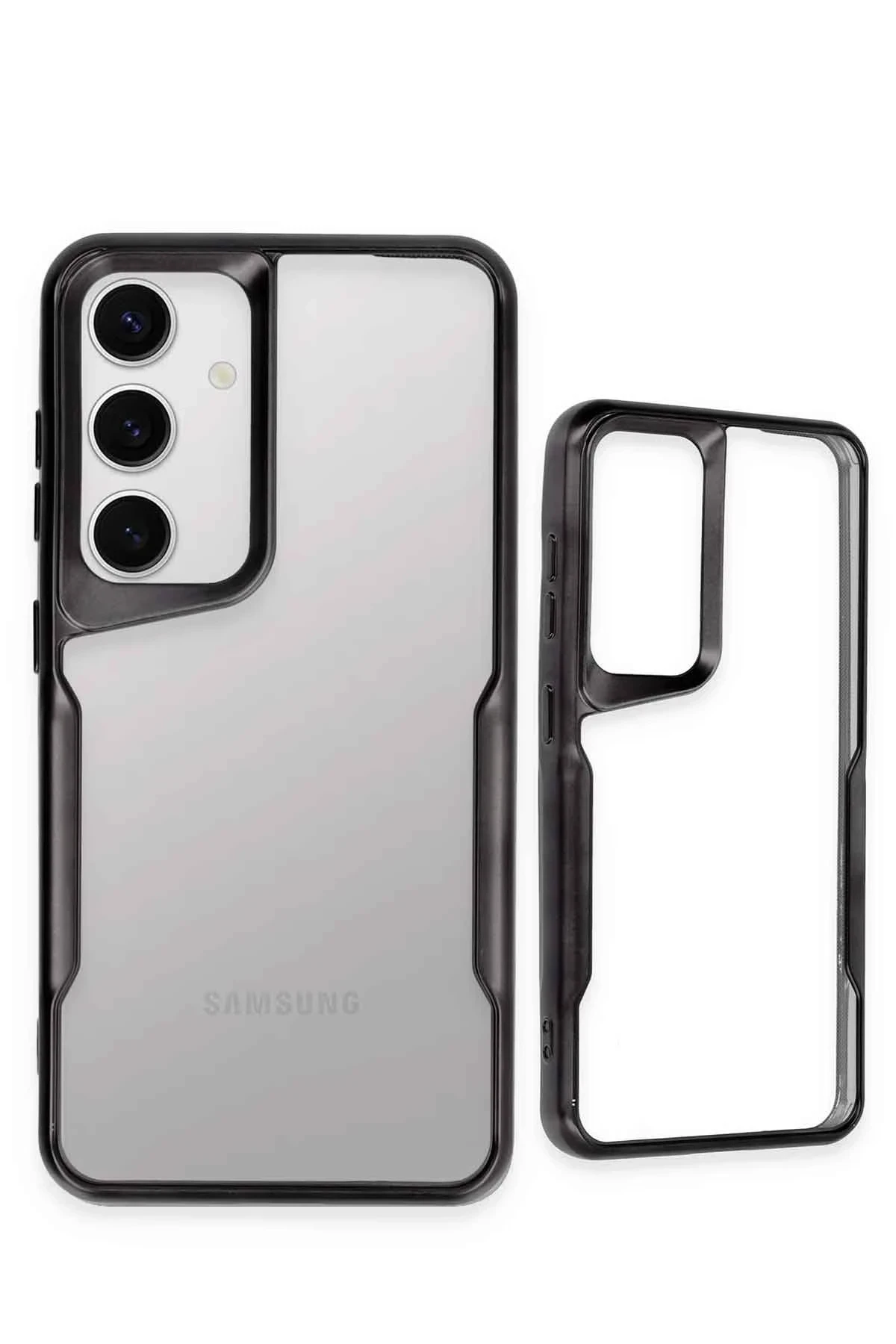 Newface Samsung Galaxy A36 Kılıf Boyi Silikon Kapak - Siyah — görsel 2