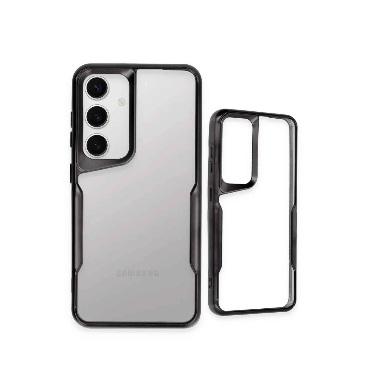 Newface Samsung Galaxy A36 Kılıf Boyi Silikon Kapak - Siyah — görsel 4