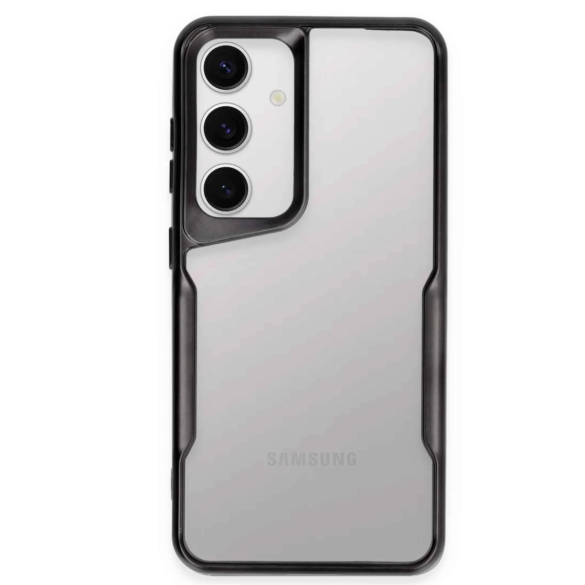 Newface Samsung Galaxy A36 Kılıf Boyi Silikon Kapak - Siyah — görsel 5
