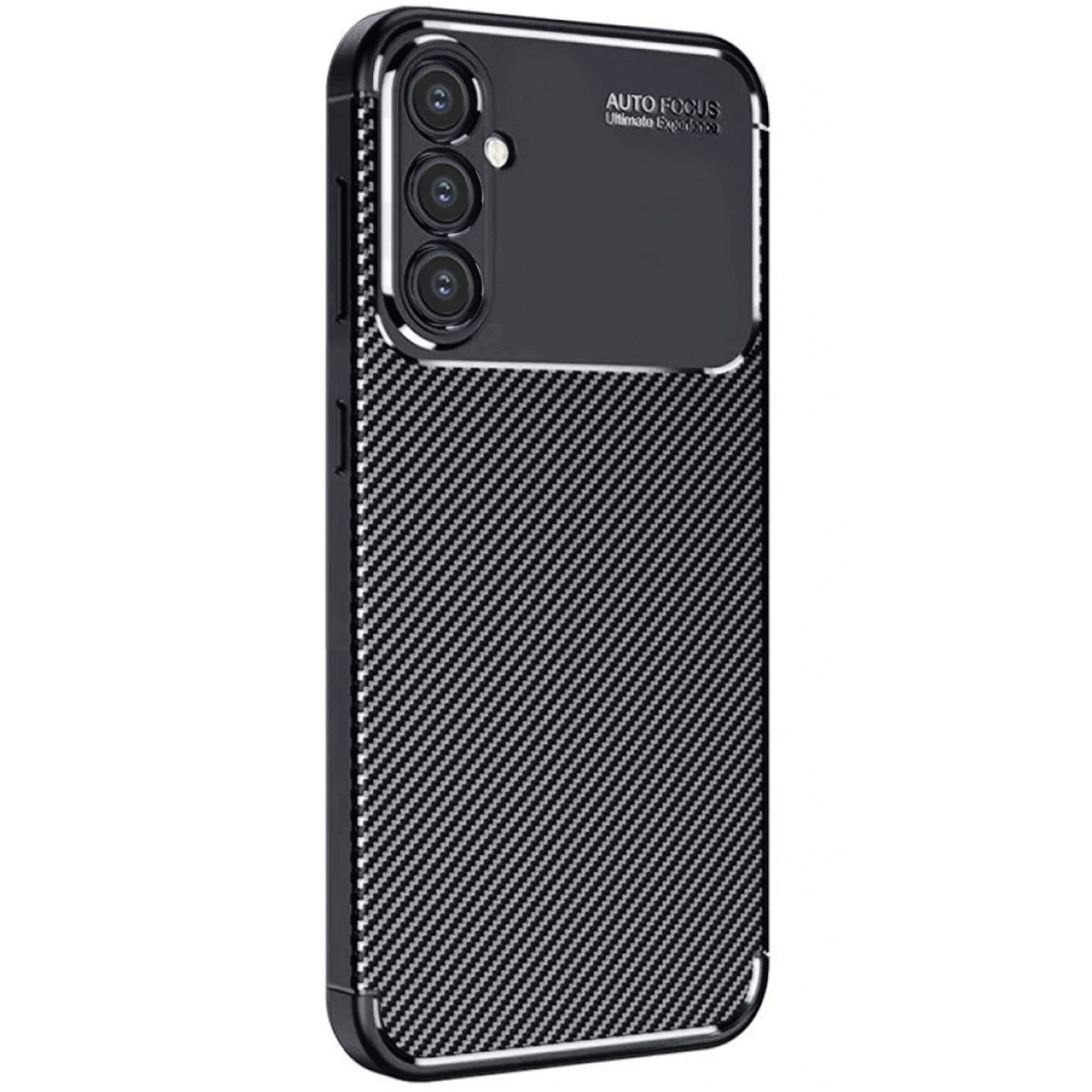 Newface Samsung Galaxy A26 Kılıf Auto Focus Karbon Kapak - Siyah — görsel 5
