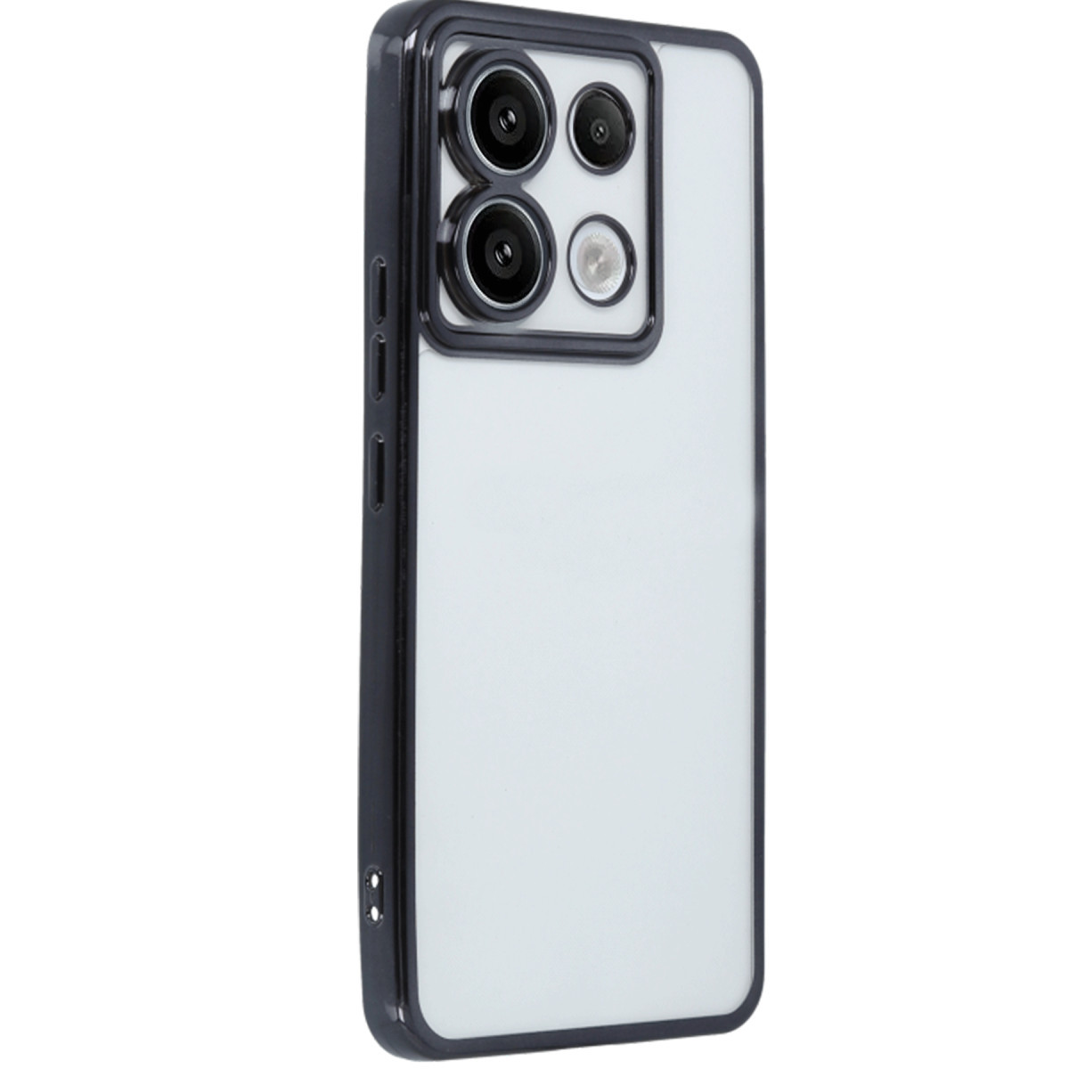 Newface Xiaomi Redmi Note 13 Pro 5G Kılıf Razer Lensli Silikon - Siyah — görsel 6