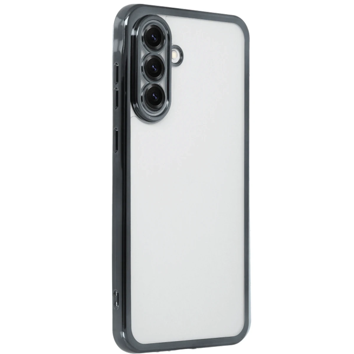 Newface Samsung Galaxy A56 Kılıf Razer Lensli Silikon - Siyah — görsel 4