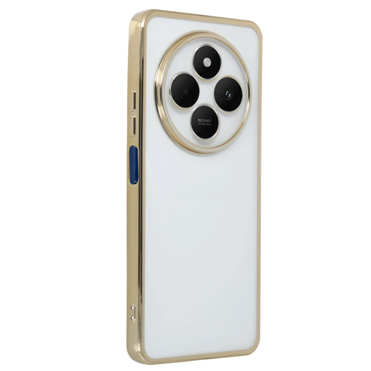 Newface Xiaomi Redmi 14C Kılıf Razer Lensli Silikon - Gold