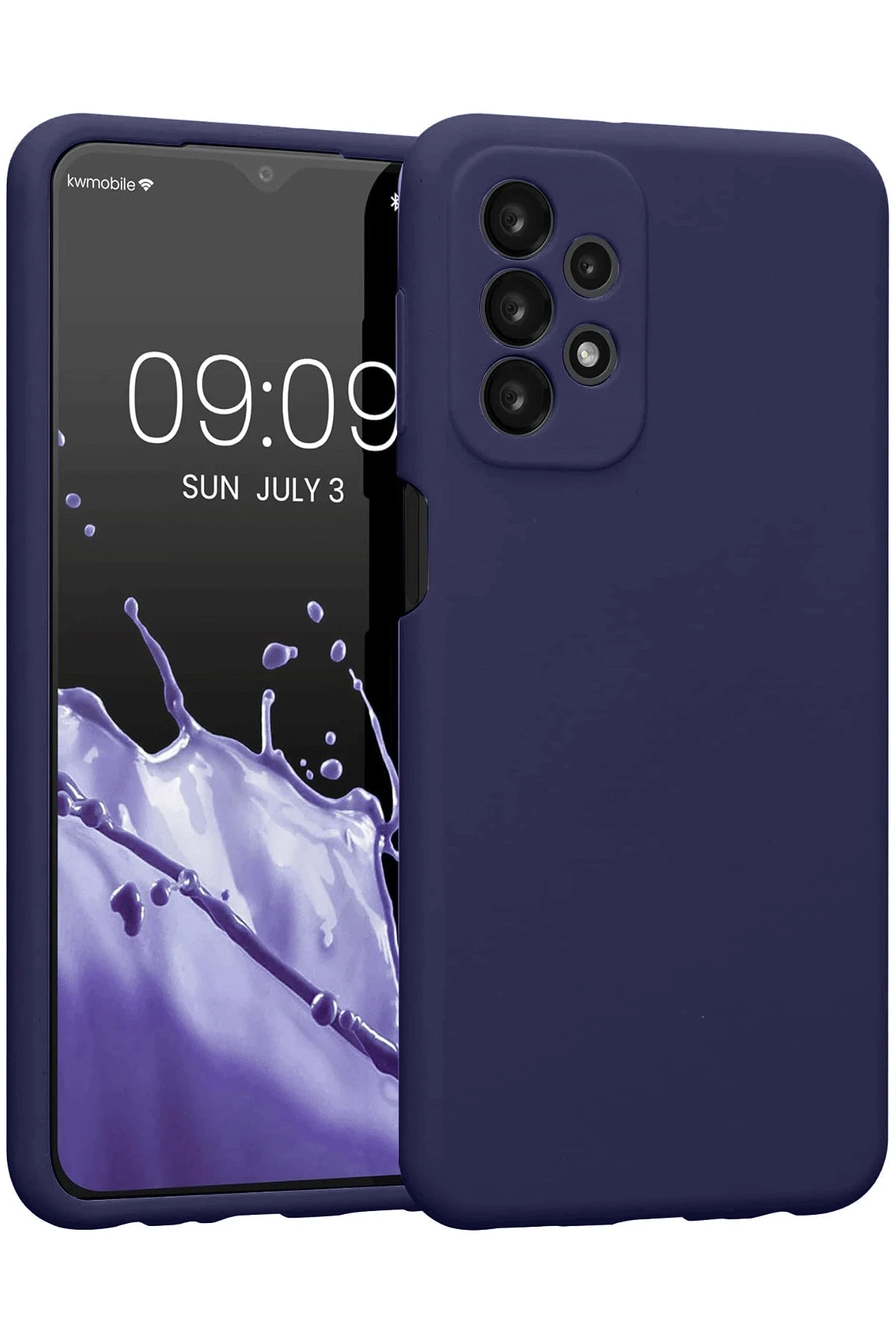 Newface Samsung Galaxy A23 4G Kılıf First Silikon - Lacivert