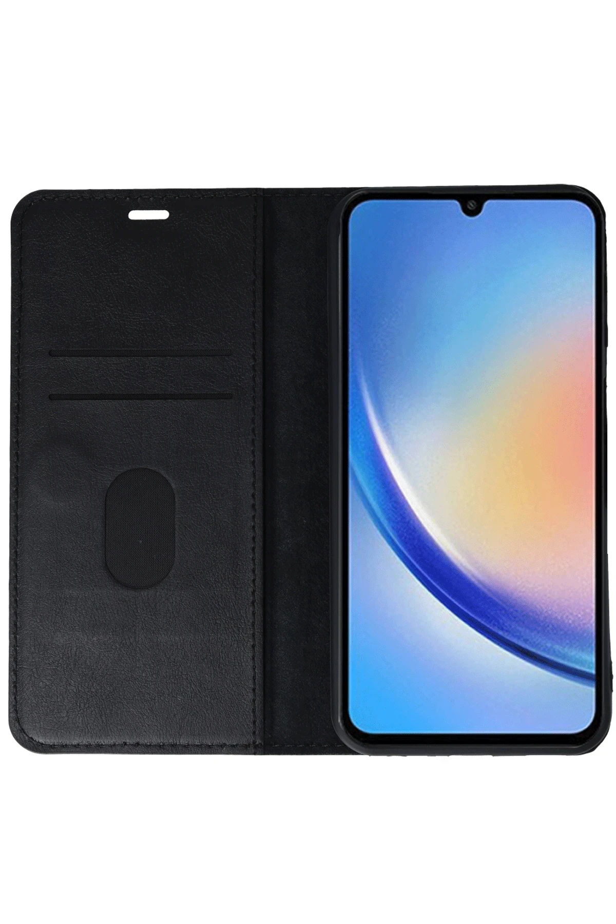 Newface Apple iPhone 15 Trend S Plus Kapaklı Kılıf - Yeşil