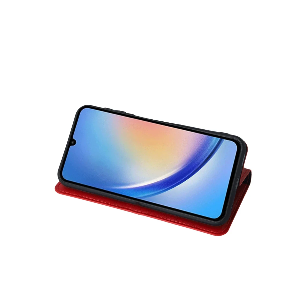 Newface Apple iPhone 15 Trend S Plus Kapaklı Kılıf - Kırmızı — görsel 10