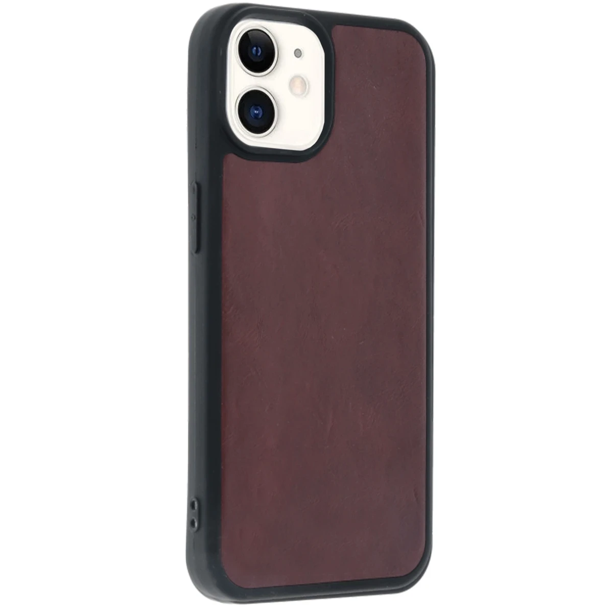 Newface Apple iPhone 11 Kılıf Aras Deri Kapak - Bordo