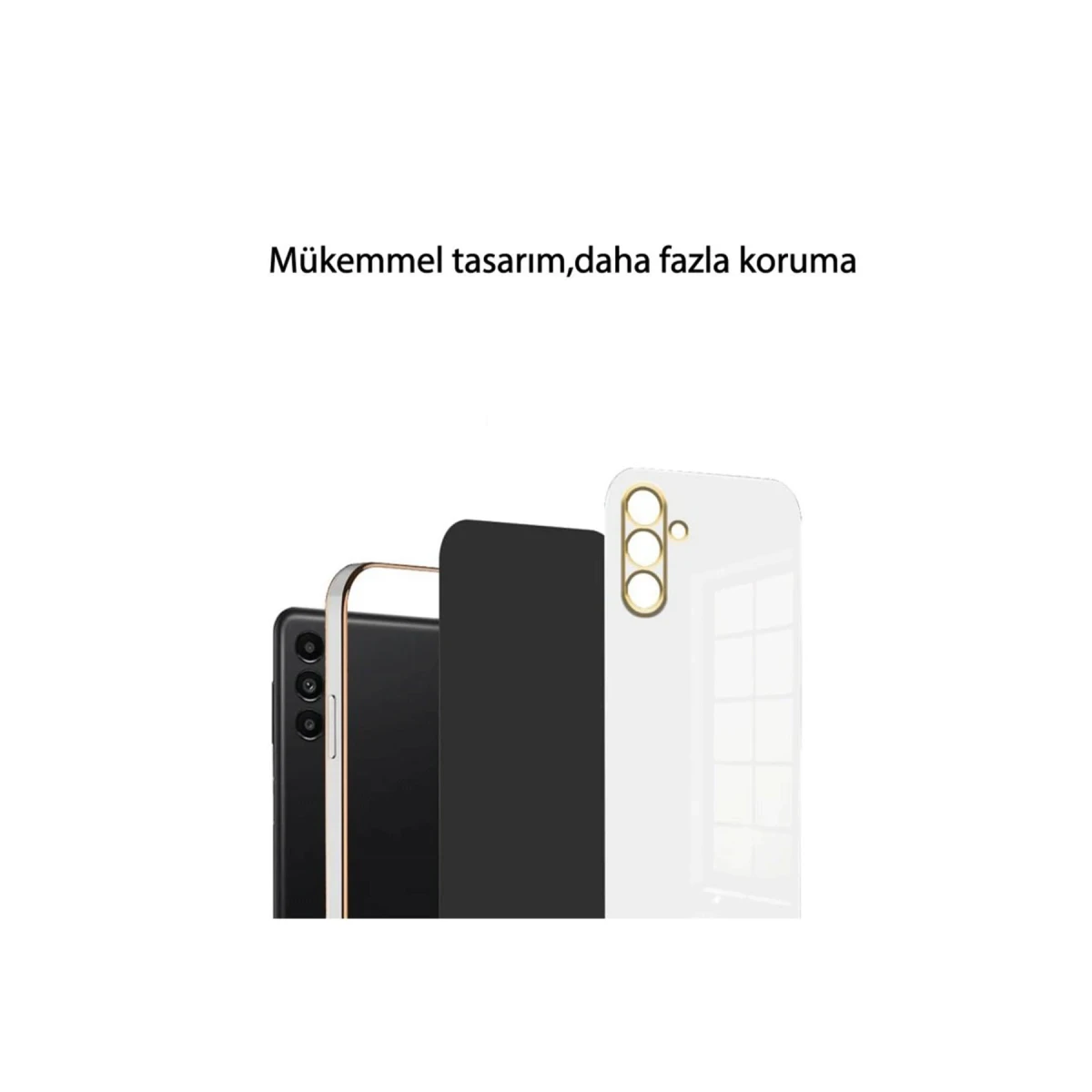 Newface Samsung Galaxy S25 Kılıf Volet Silikon - Siyah — görsel 8