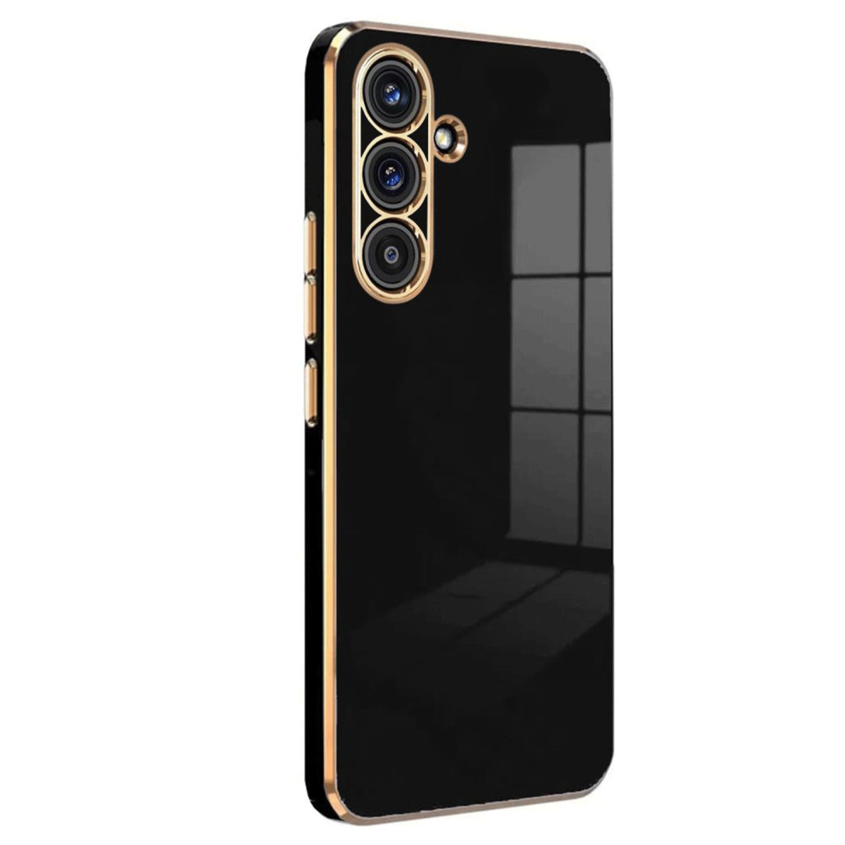 Newface Samsung Galaxy A16 5G Kılıf Volet Silikon - Siyah — görsel 9