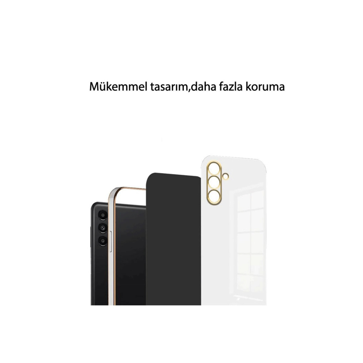 Newface Samsung Galaxy A16 5G Kılıf Volet Silikon - Siyah — görsel 12