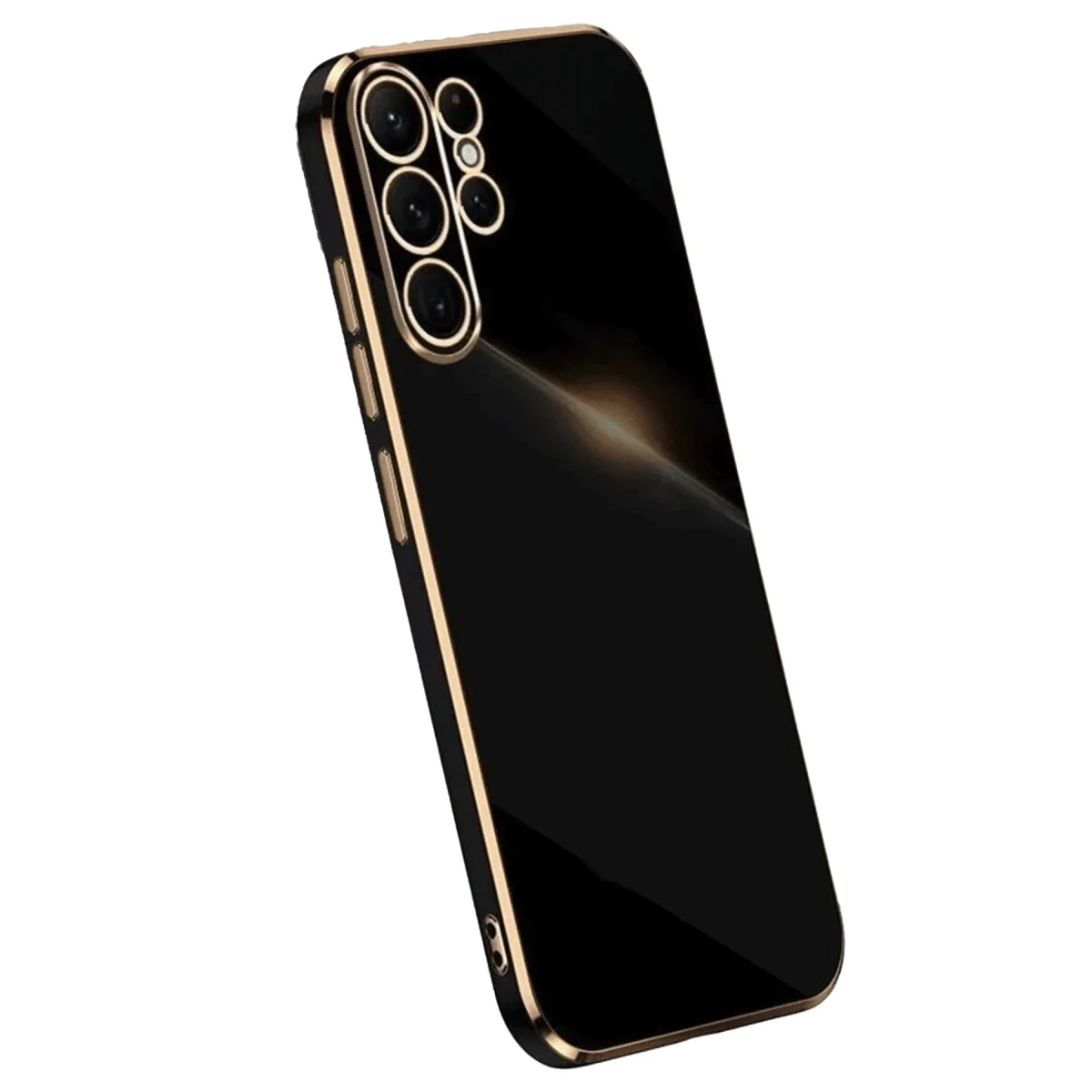 Newface Samsung Galaxy S25 Ultra Kılıf Volet Silikon - Siyah — görsel 3