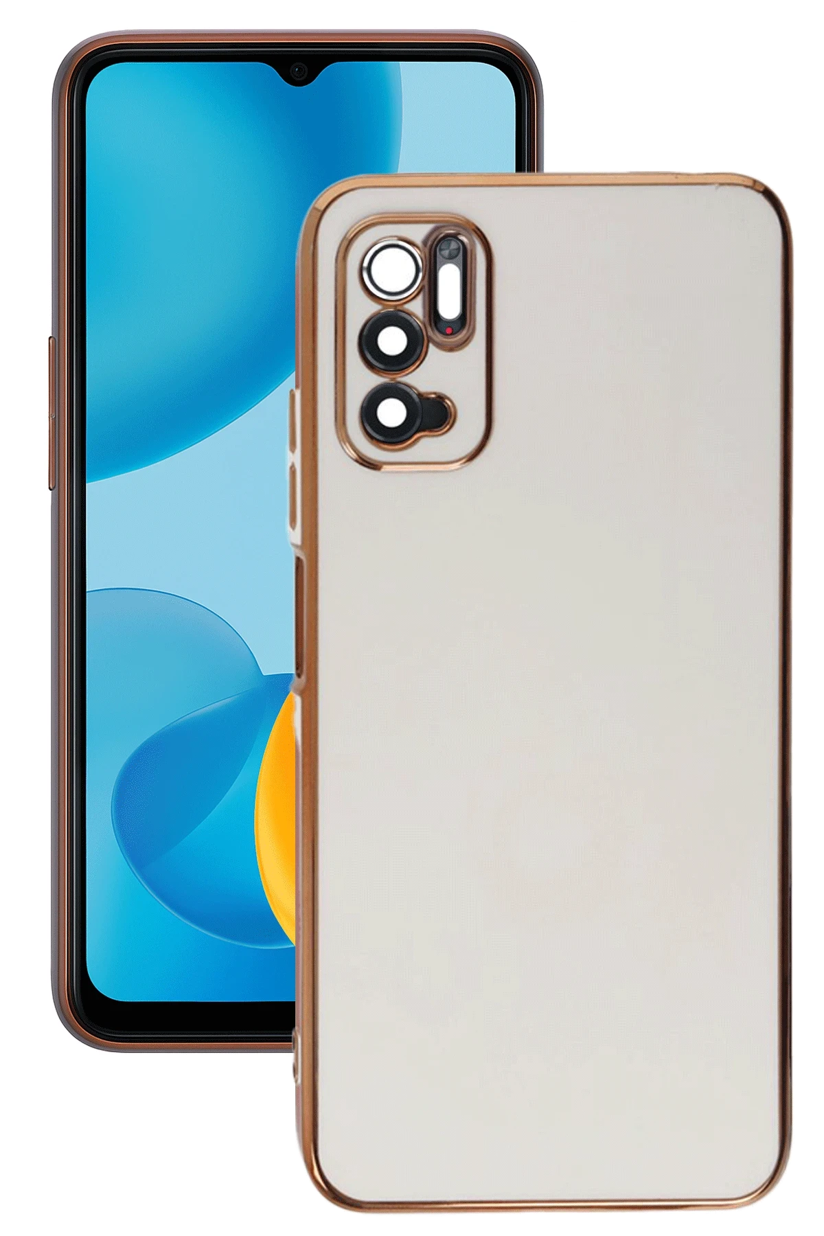 Newface Xiaomi Redmi Note 11 SE Kılıf Volet Silikon - Beyaz