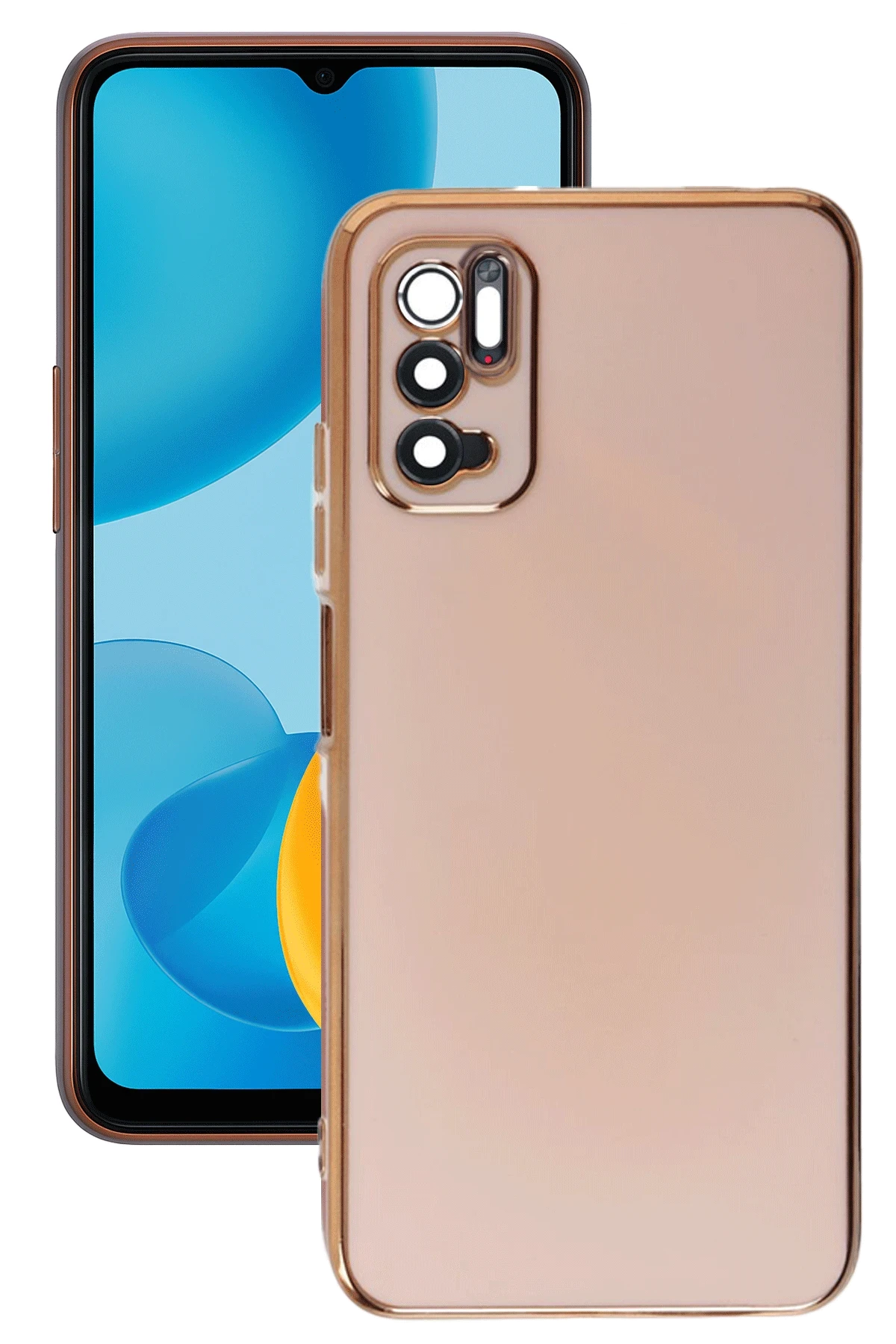Newface Xiaomi Redmi Note 11 SE Kılıf Volet Silikon - Pembe
