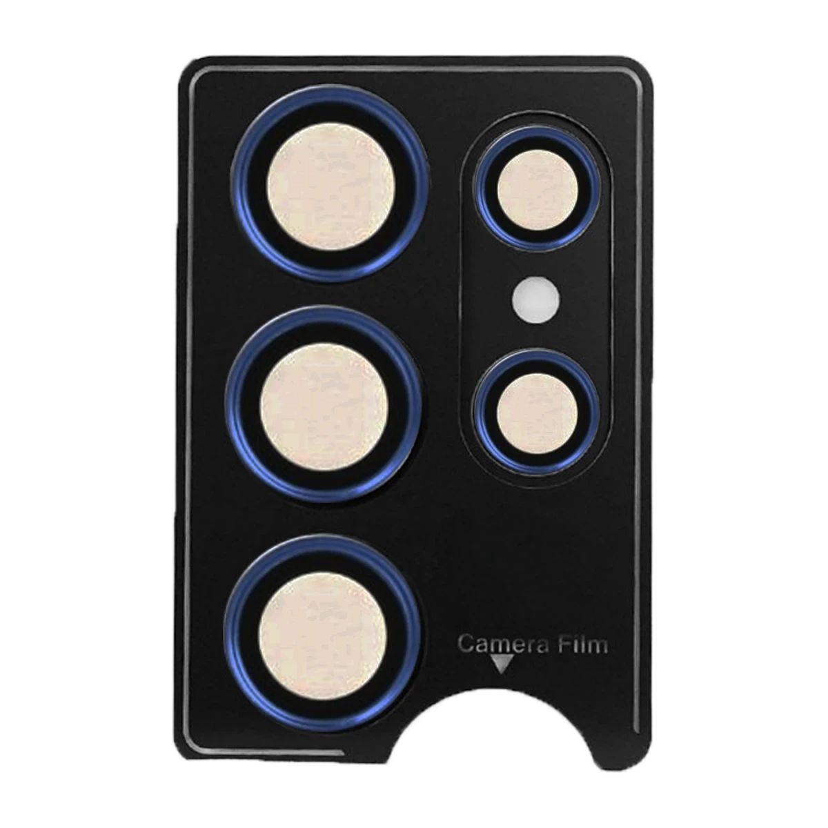 URR Samsung Galaxy S25 Ultra AR Kamera Lens Koruyucu - Açık Mavi