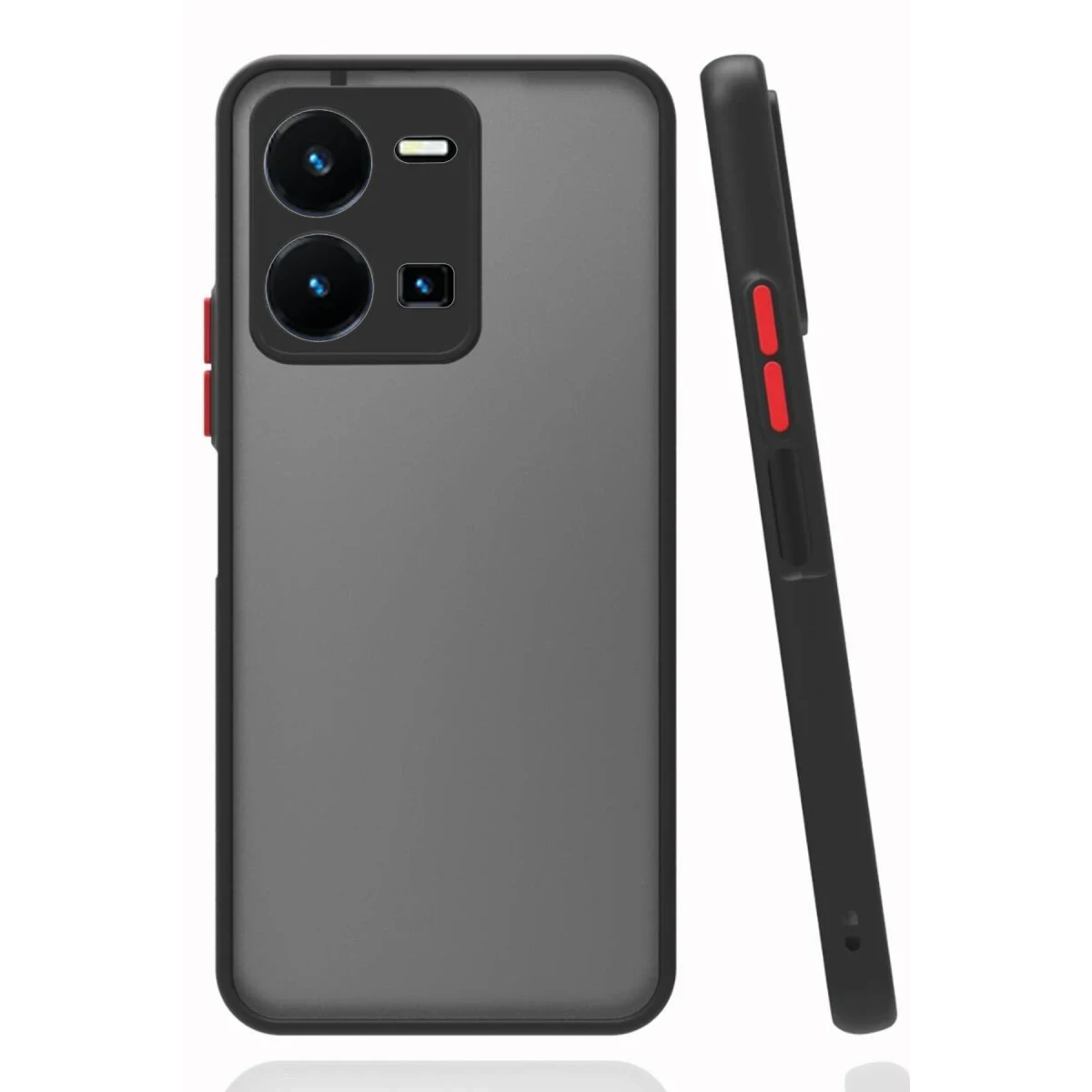 Newface Vivo Y22S Kılıf Montreal Silikon Kapak - Siyah — görsel 2