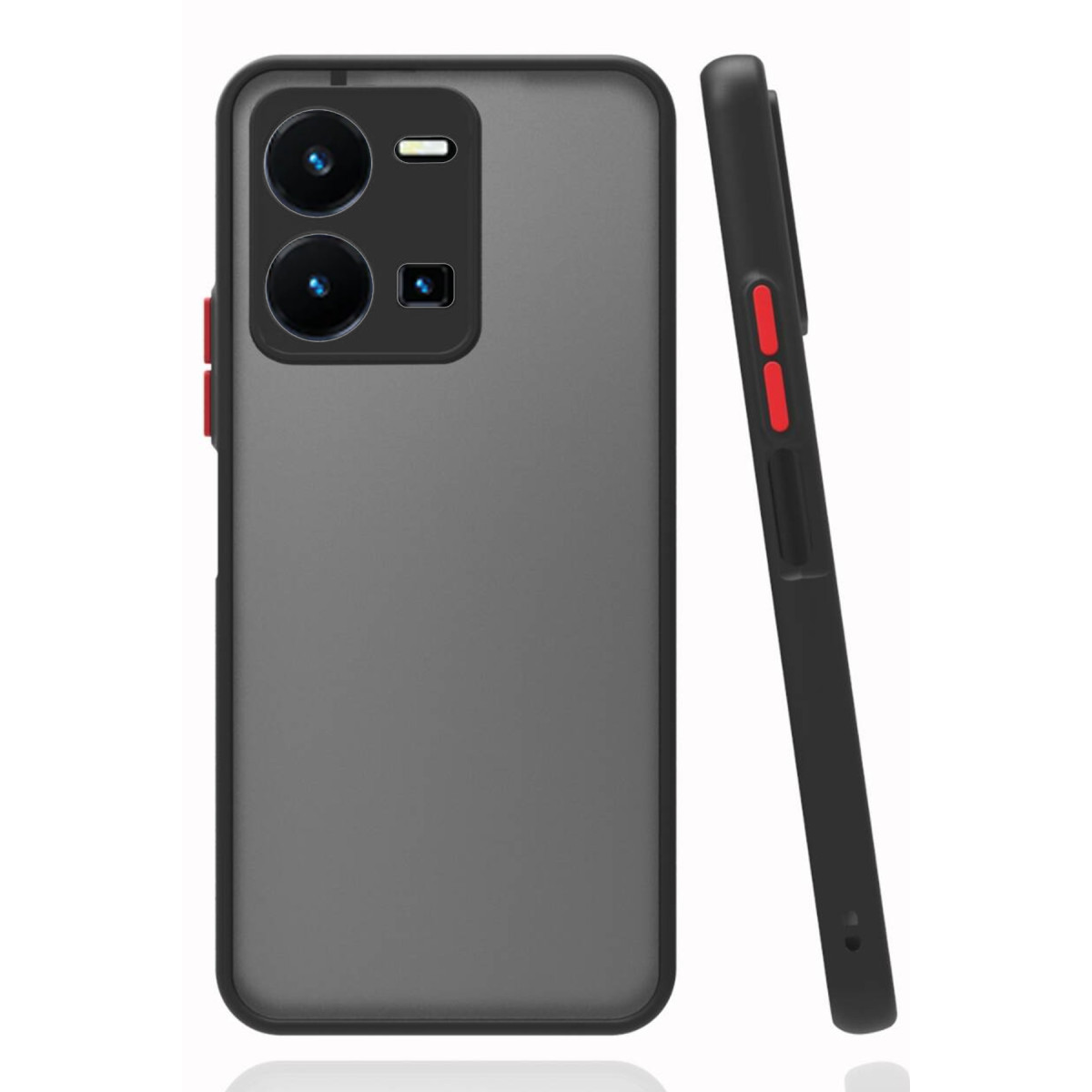 Newface Vivo Y22S Kılıf Montreal Silikon Kapak - Siyah — görsel 3