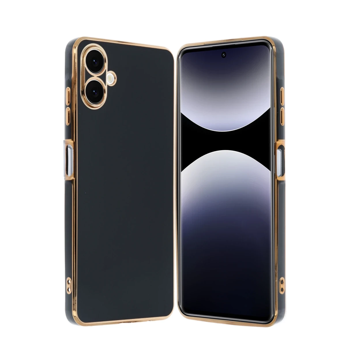 Newface Samsung Galaxy A06 Kılıf Volet Silikon - Siyah — görsel 3